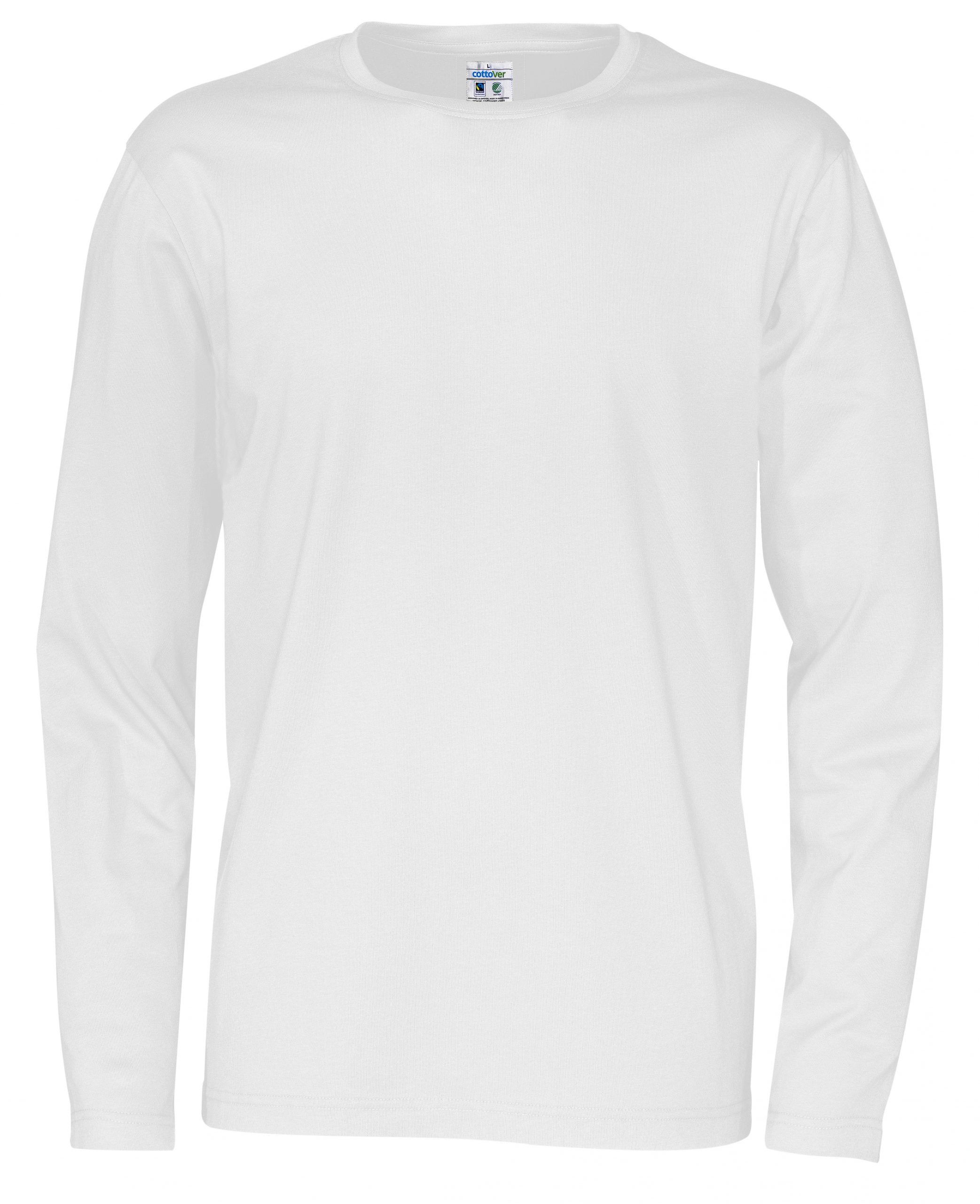 Cottover Cottover T-paita pitkähihainen Valkoinen