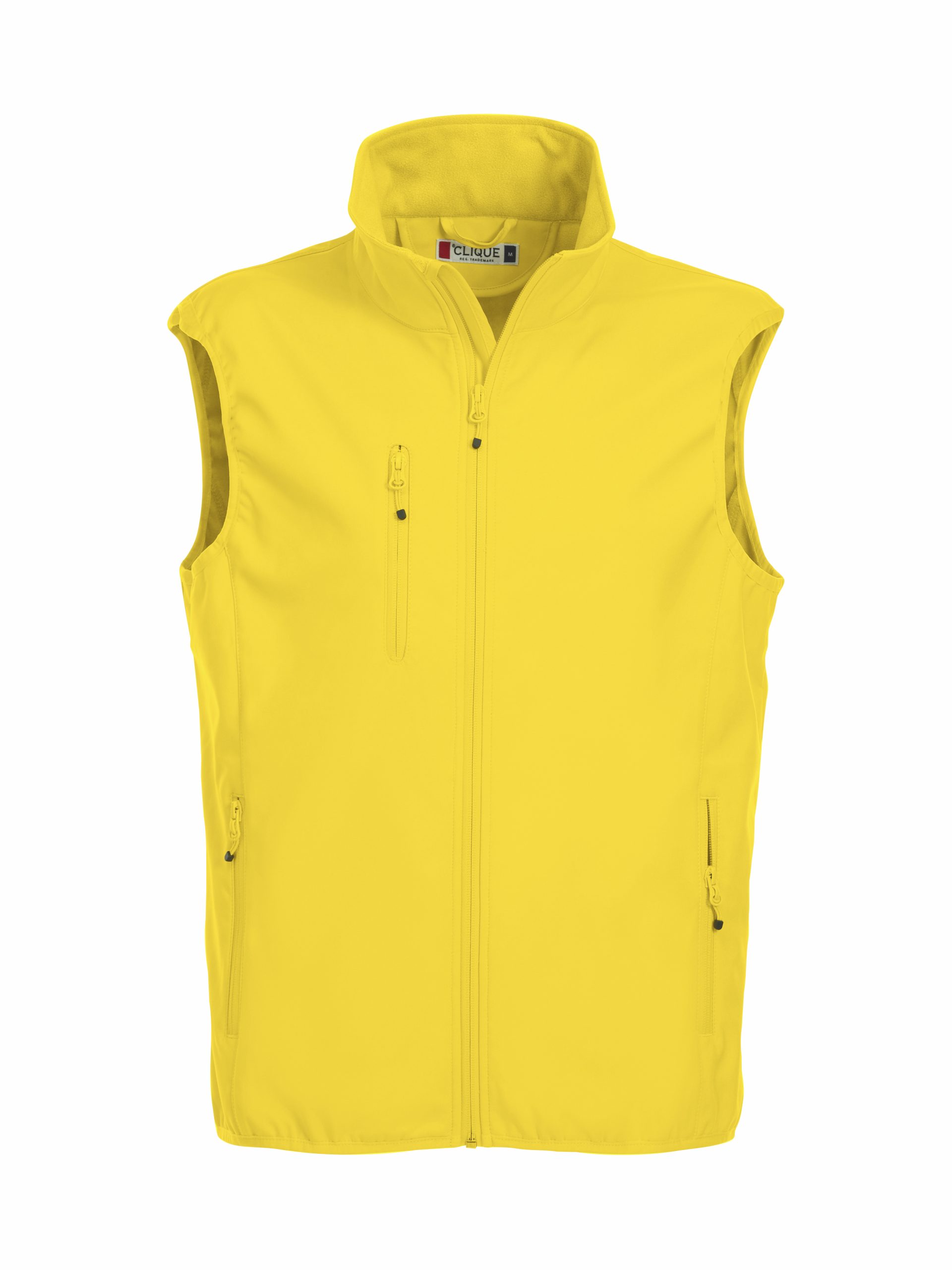 Clique Basic Softshell Vest kirkas keltainen