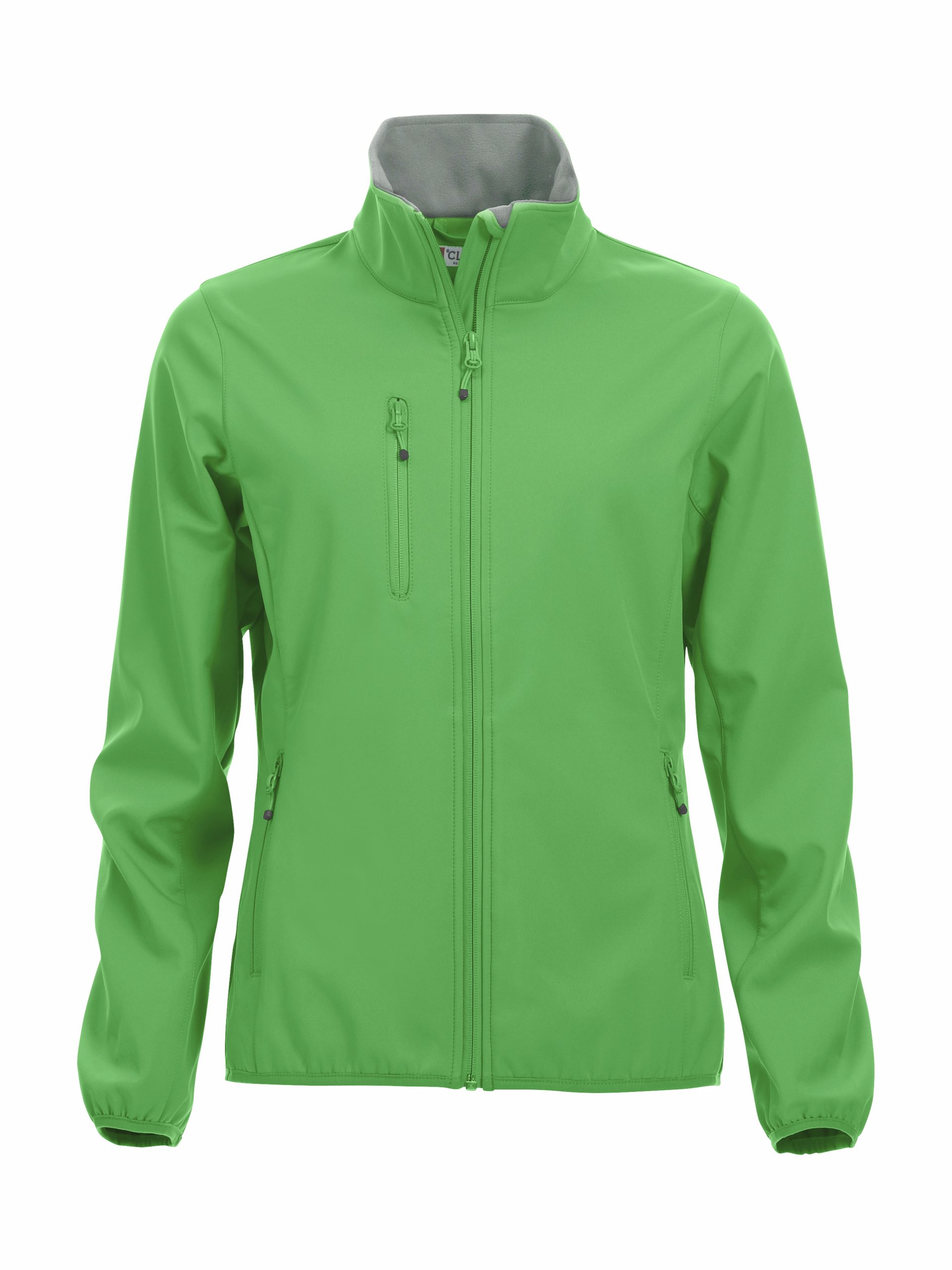 Clique Basic Softshell Jacket Ladies omenan vihreä