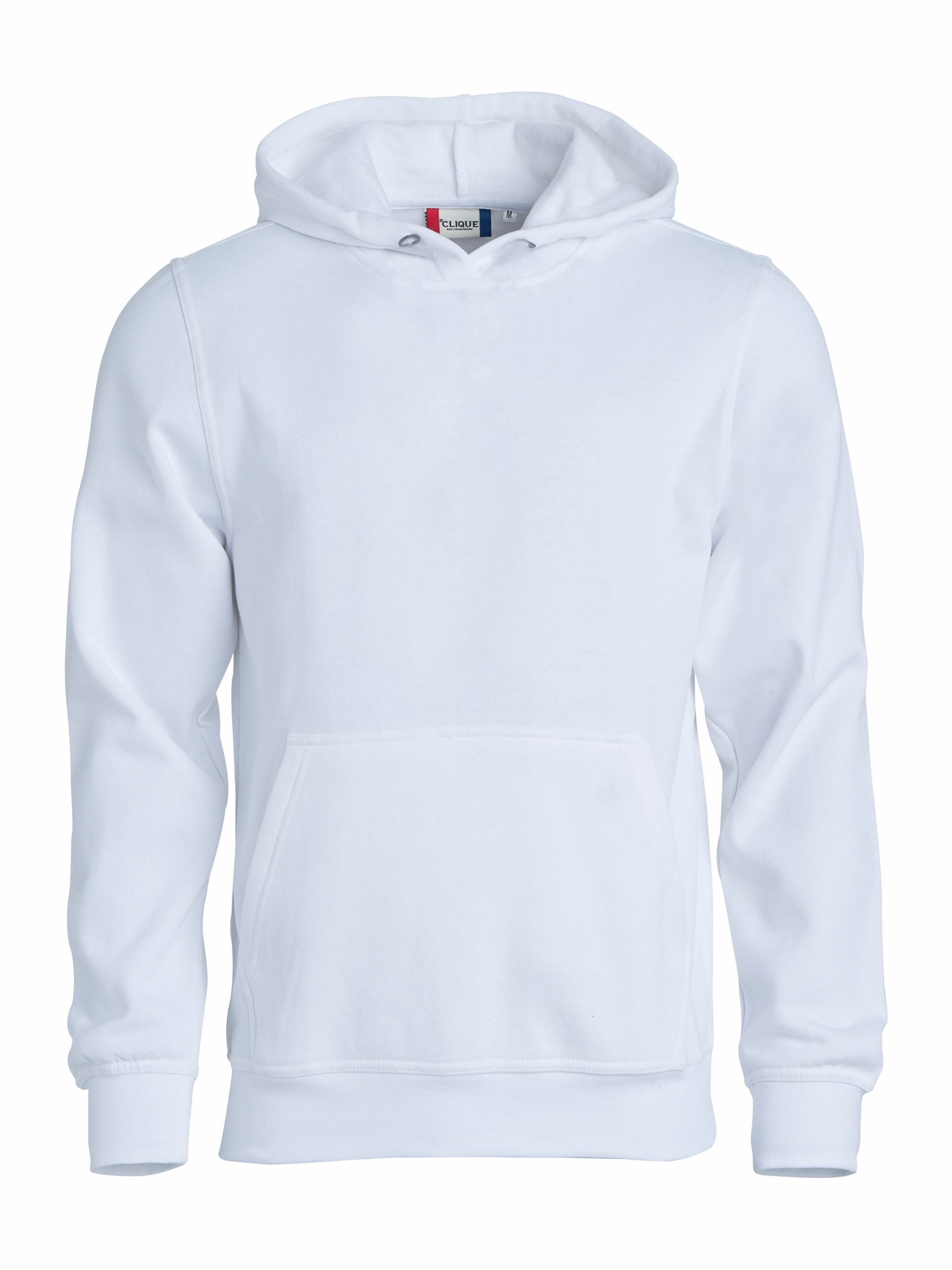 Clique Basic Hoody Junior valkoinen