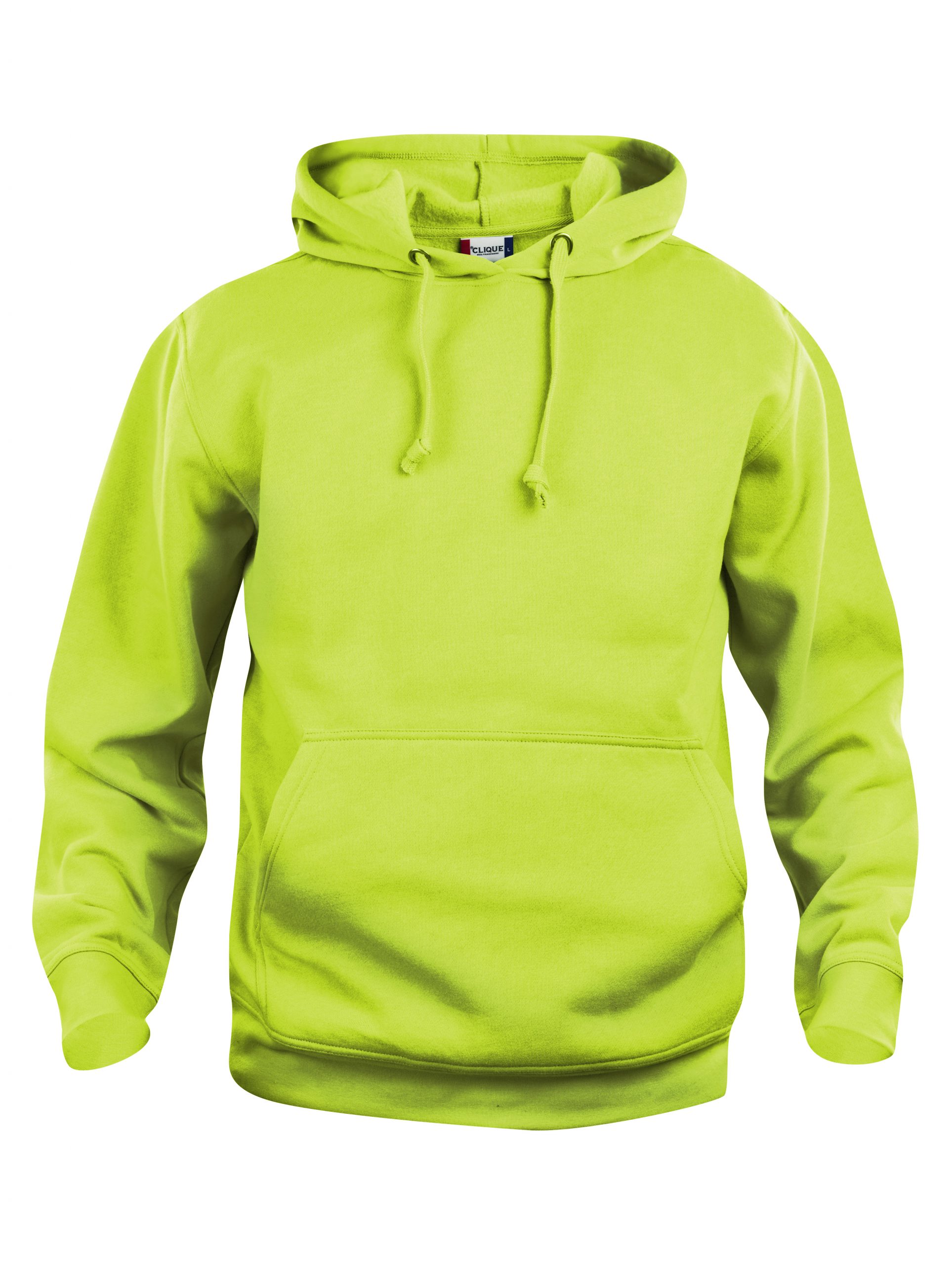 Clique Basic Hoody visibility green