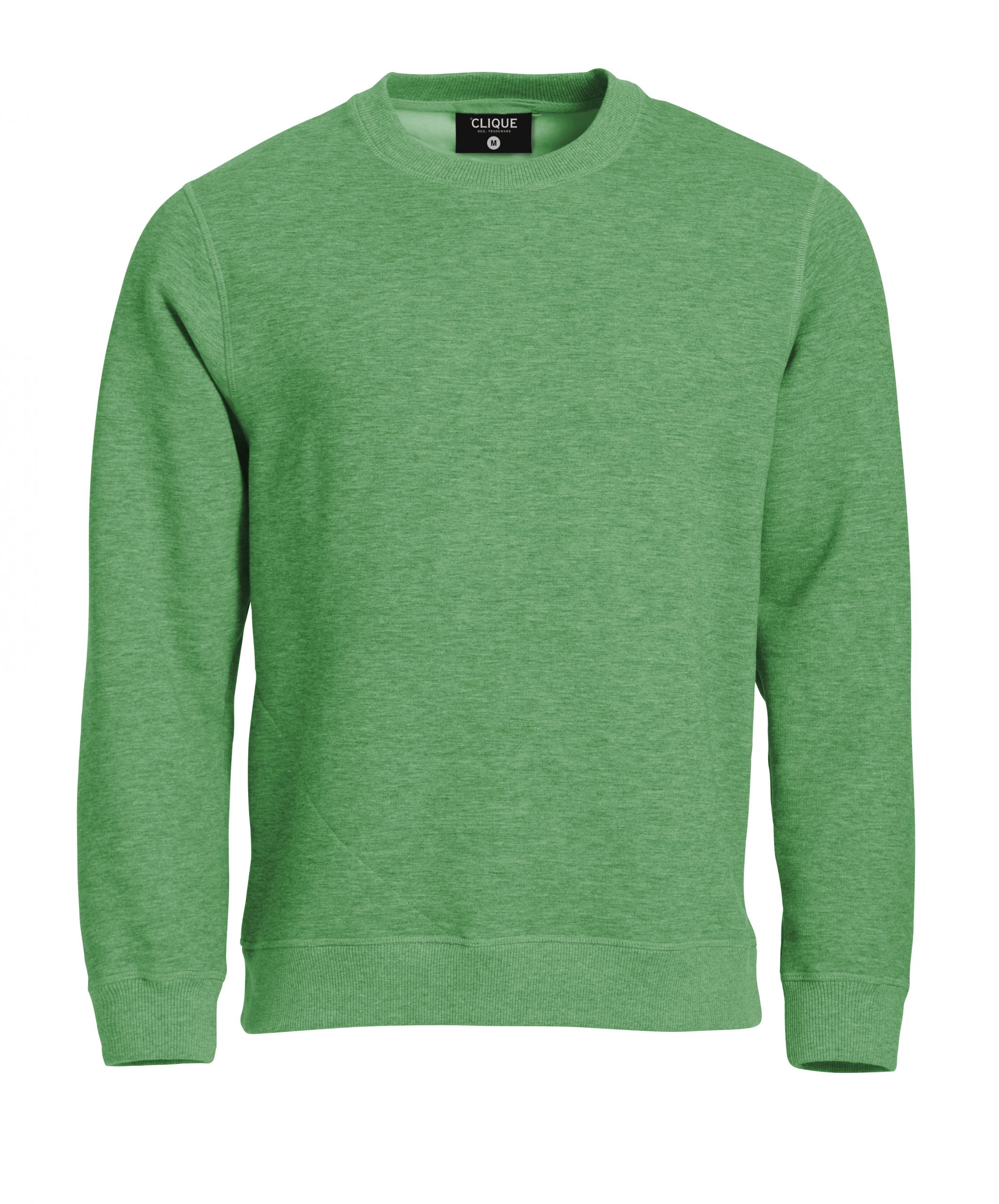 Clique Classic Roundneck Green Melange