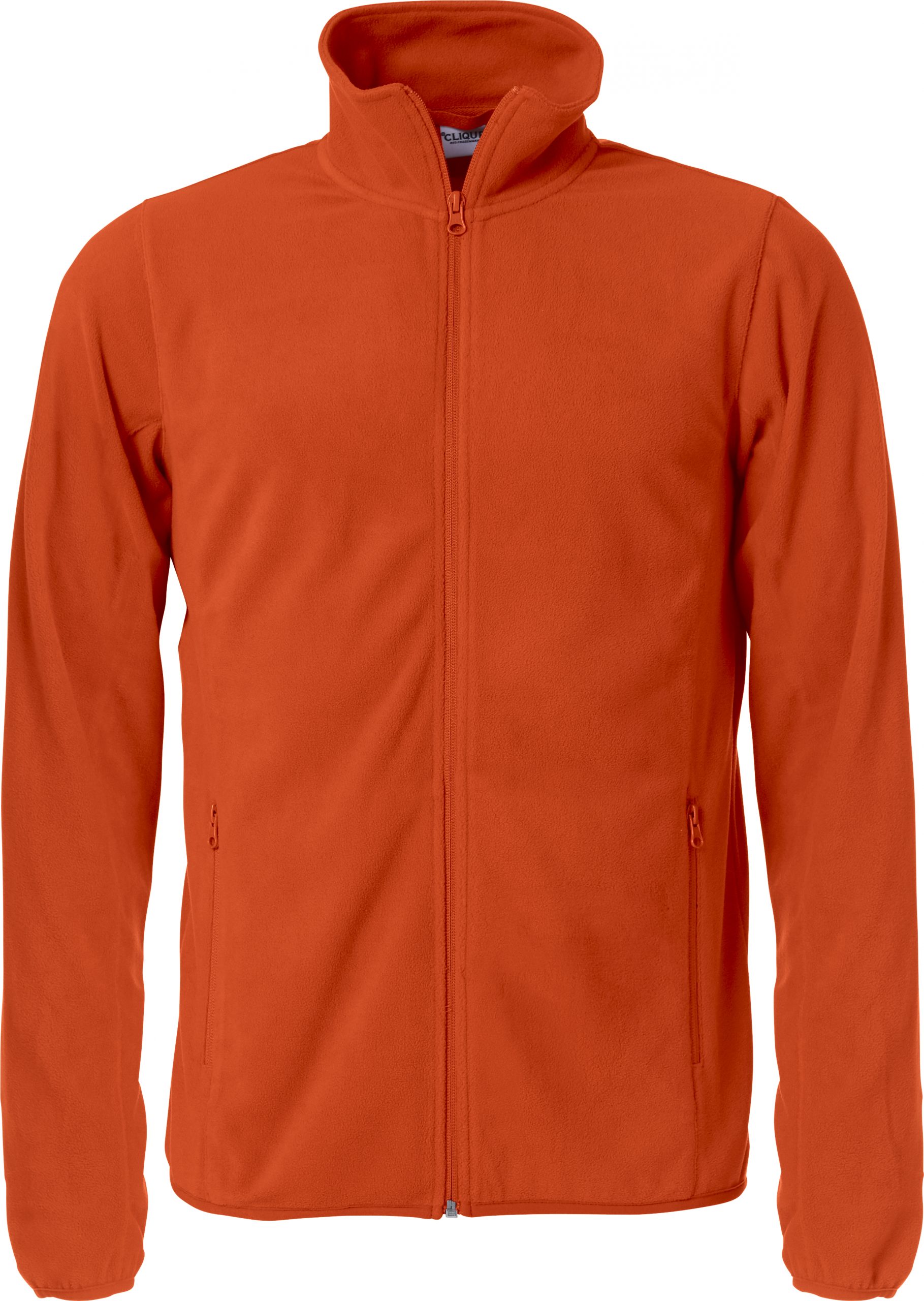Clique Basic Micro Fleece Jacket oranssi