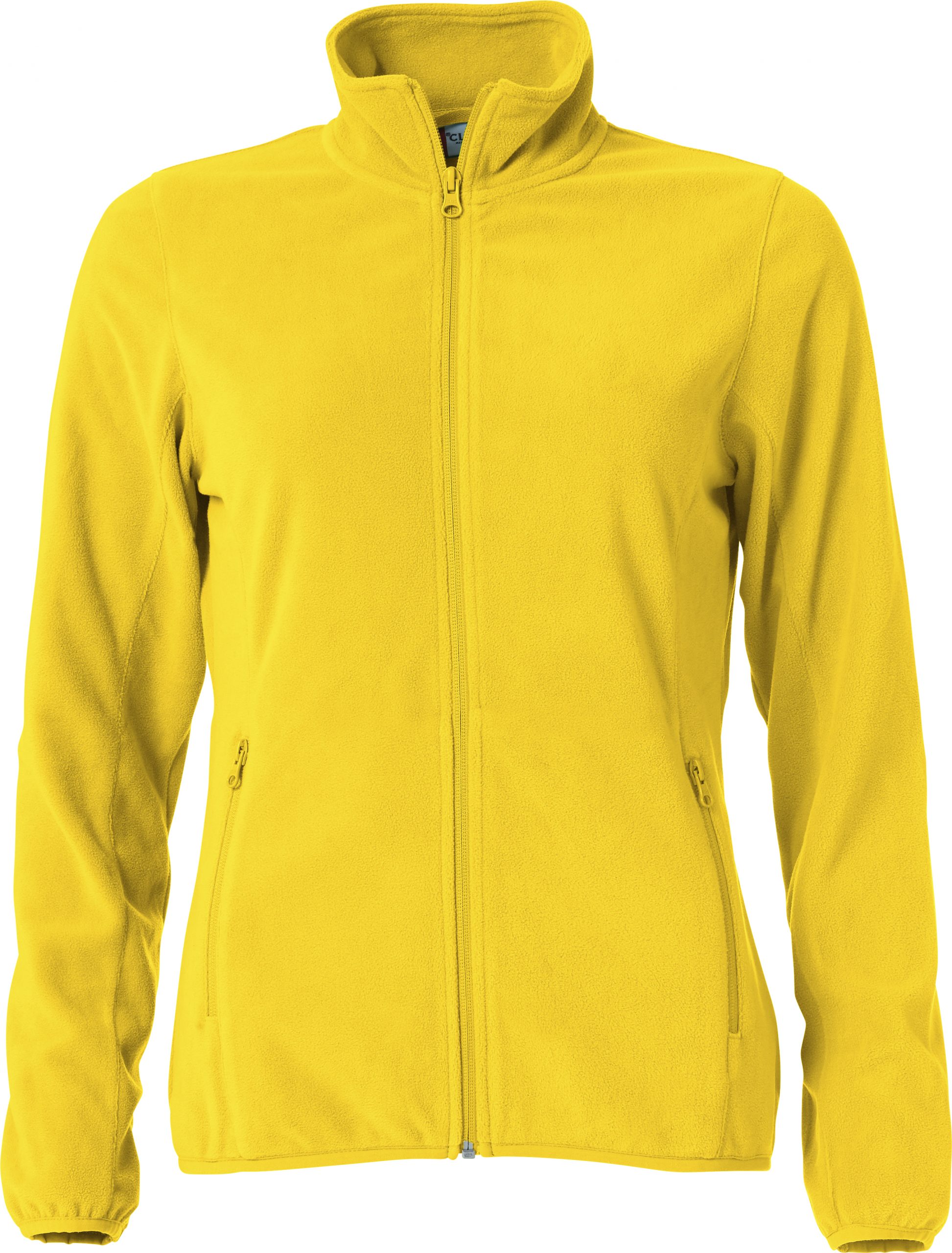 Clique Basic Micro Fleece Jacket Ladies kirkkaan keltainen