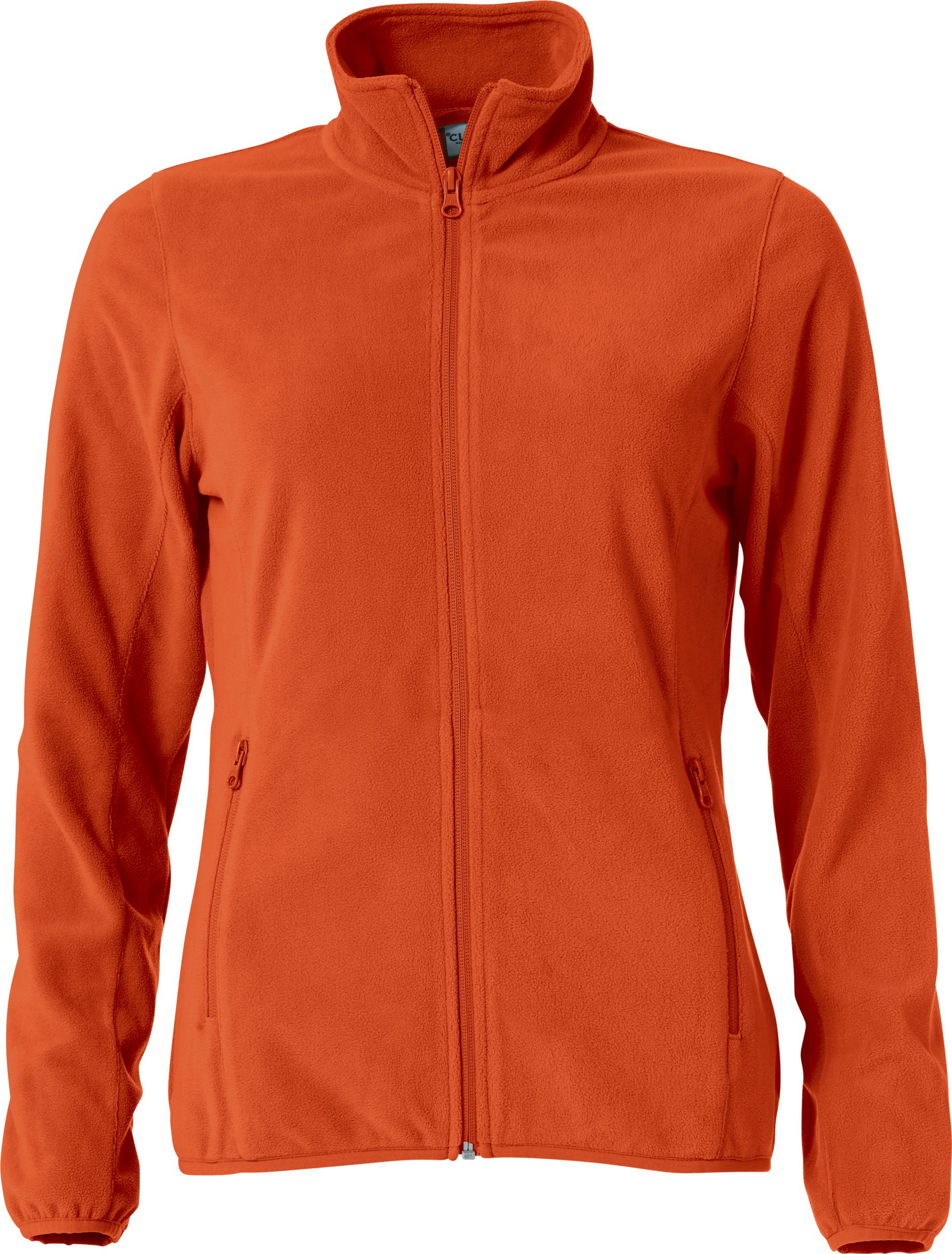 Clique Basic Micro Fleece Jacket Ladies oranssi