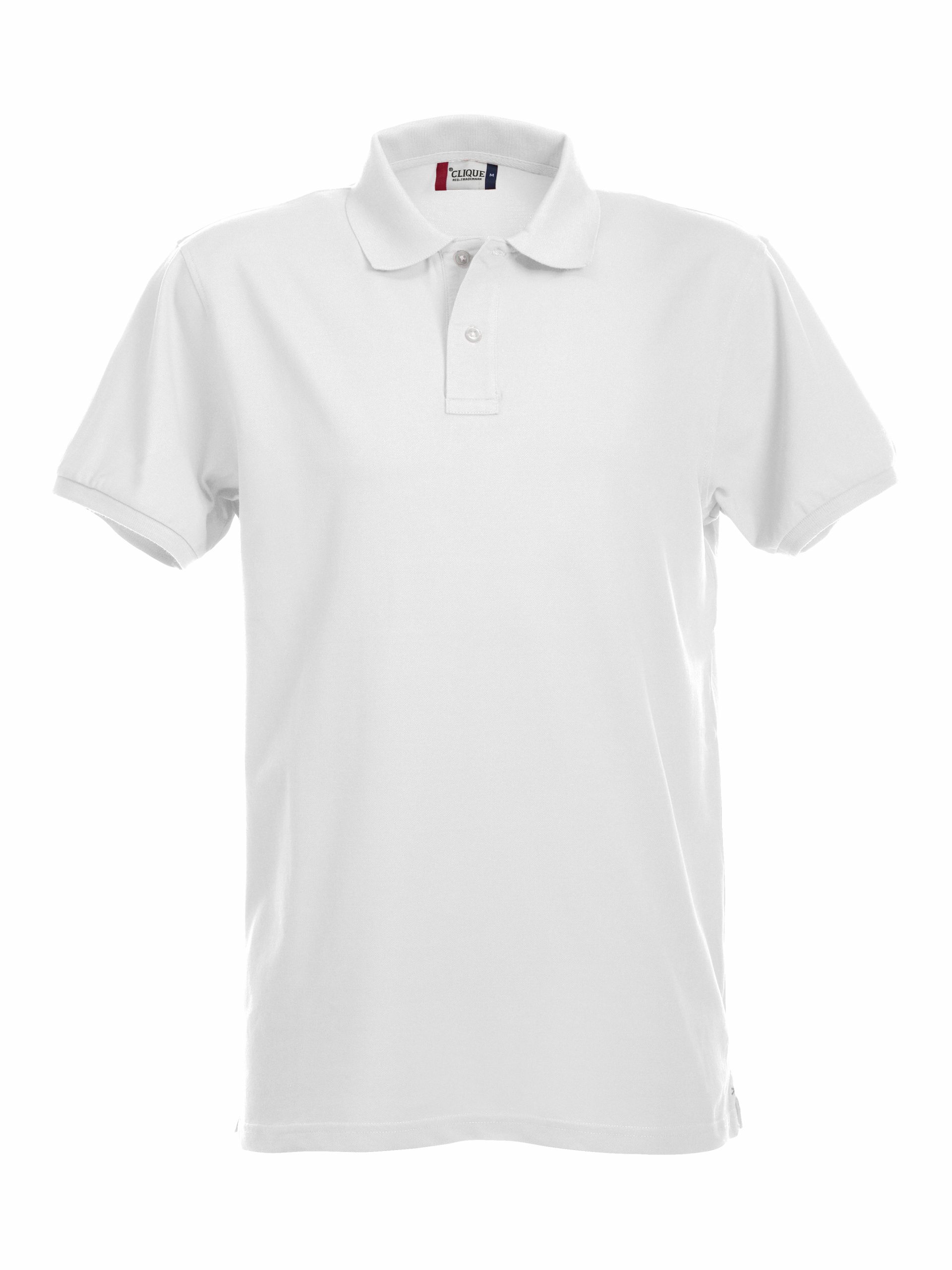 Clique Stretch Premium Polo pikeepaita valkoinen