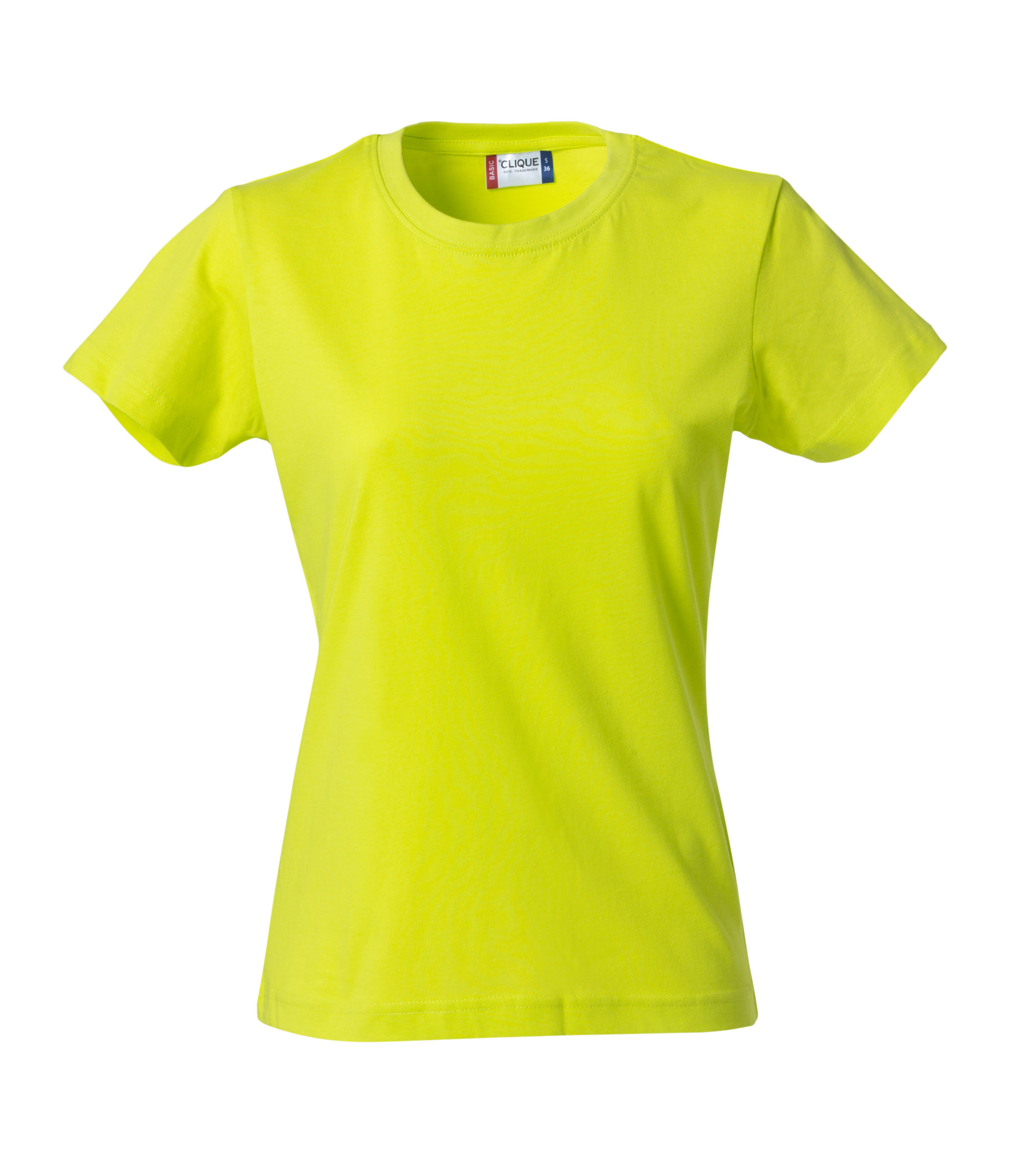 Clique Basic-T Ladies t-paita huomio vihreä