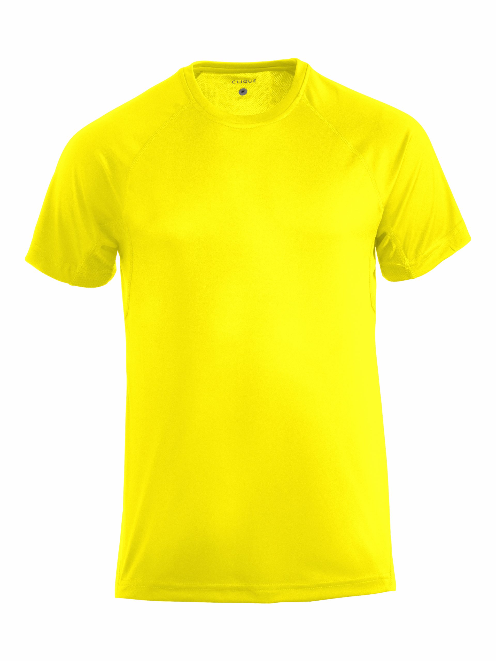 Clique Premium Active-T t-paita Visibility yellow