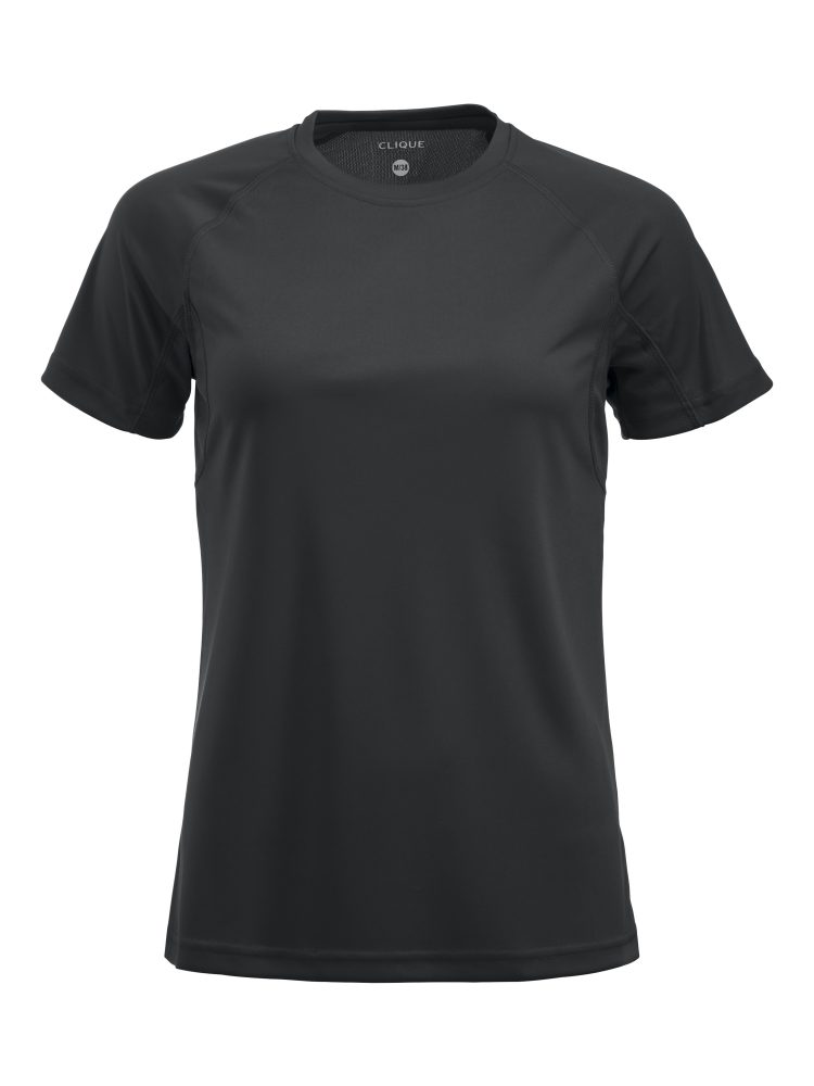 Clique Premium Active-T Ladies t-paita Musta