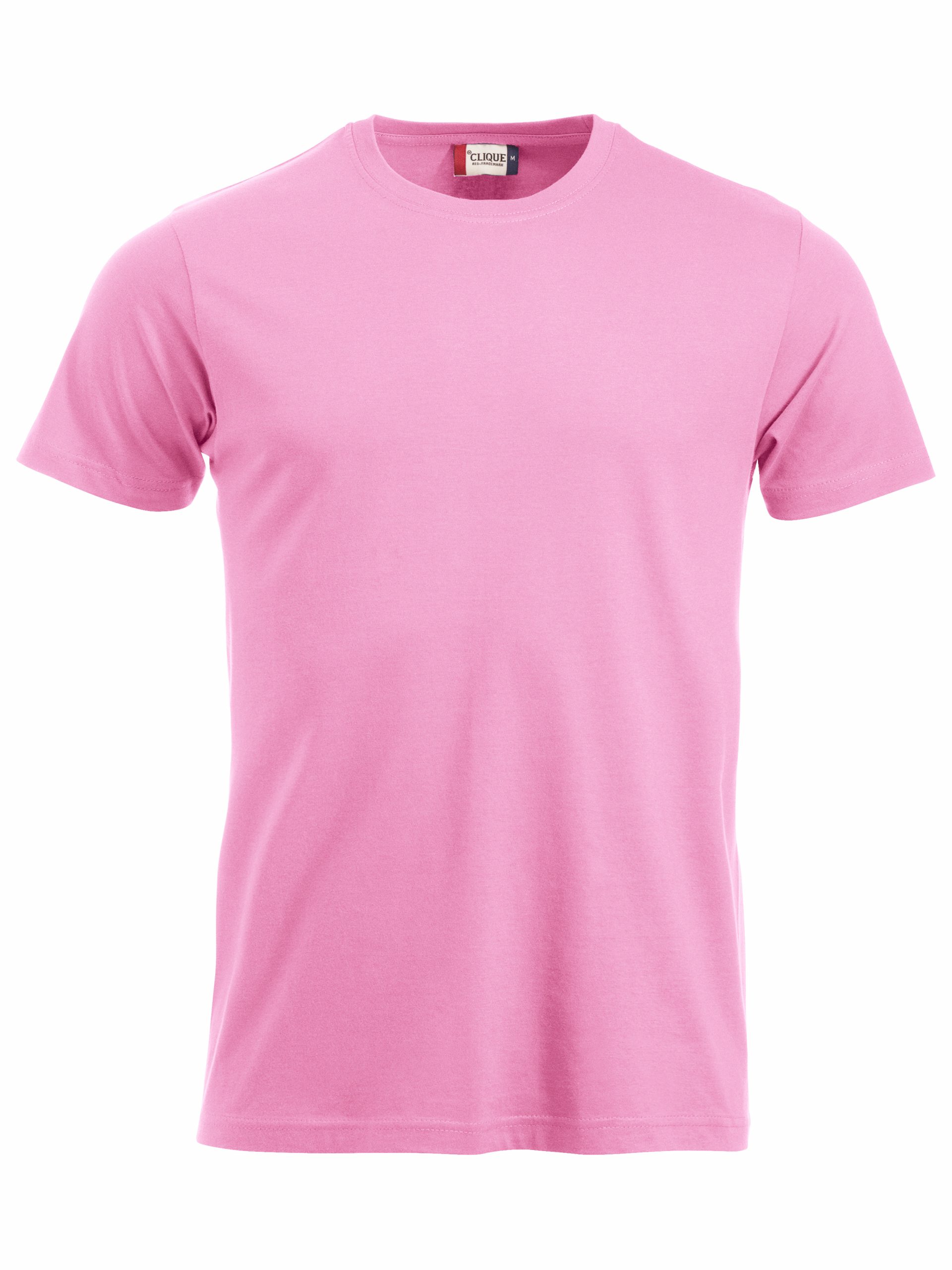 Clique New Classic-T t-paita Bright Pink