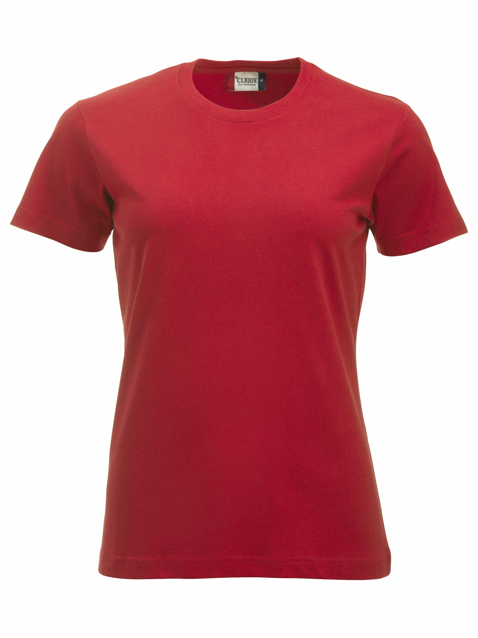 Clique New Classic-T Ladies t-paita Punainen