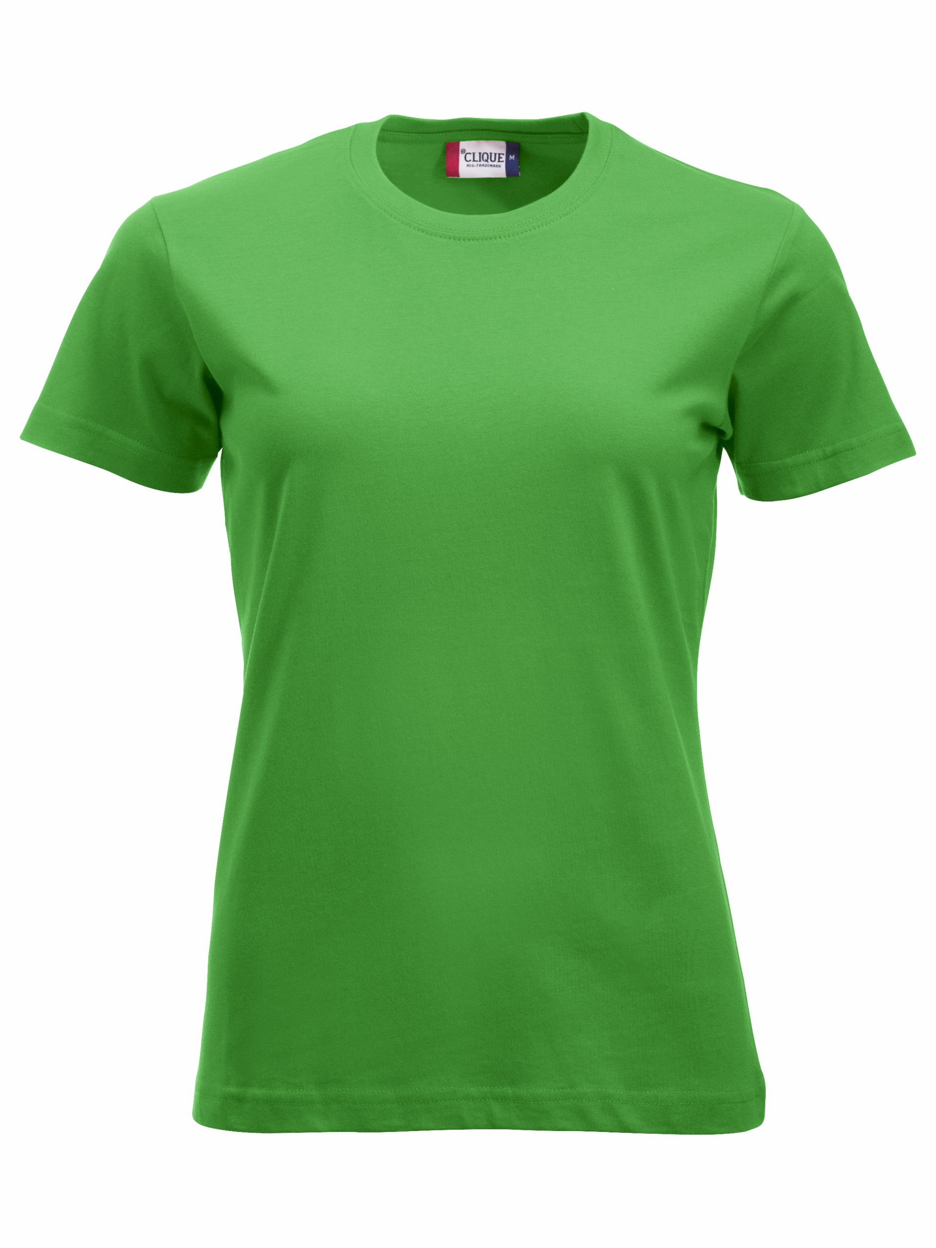 Clique New Classic-T Ladies t-paita Omenanvihreä