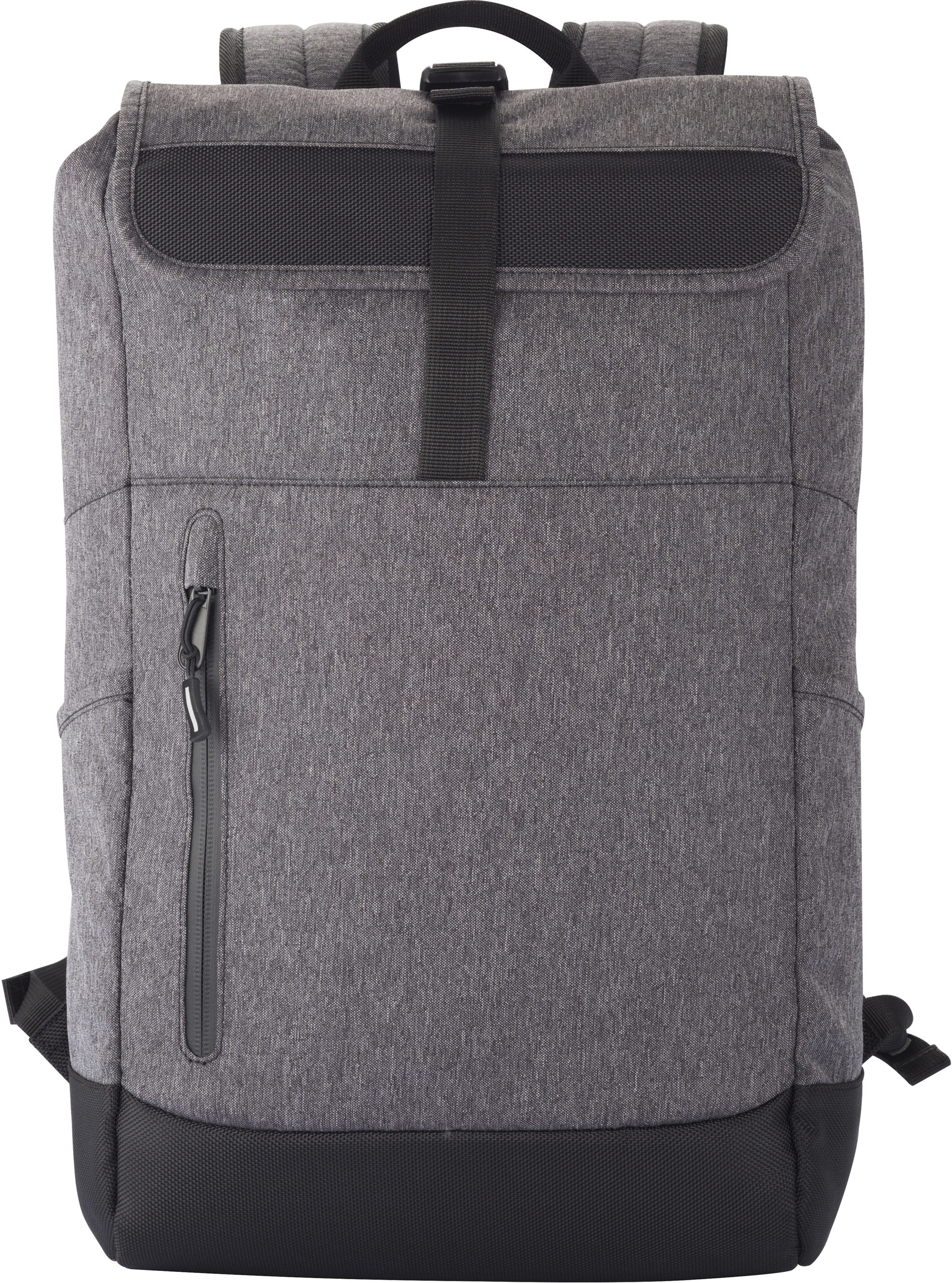 Clique Roll-Up Backpack Antracit melange