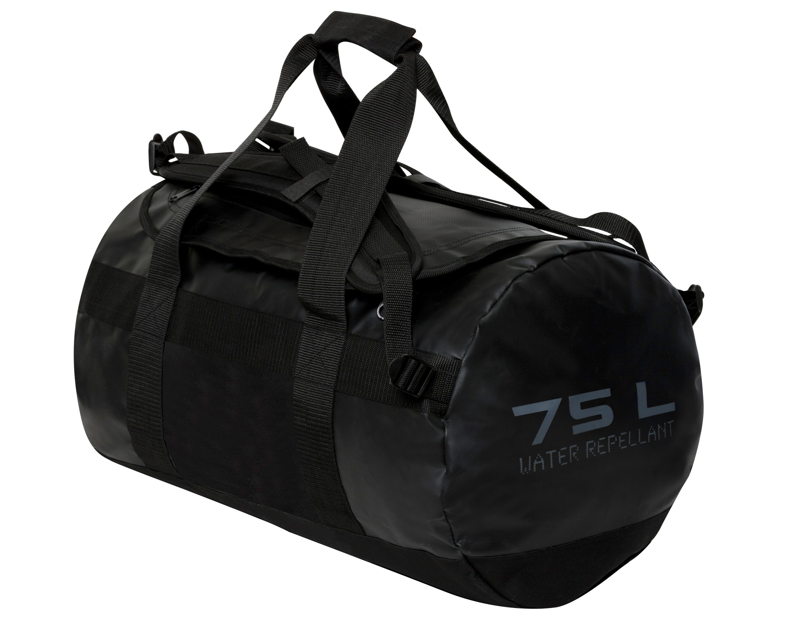 Clique 2-in-1 bag 75 L Musta