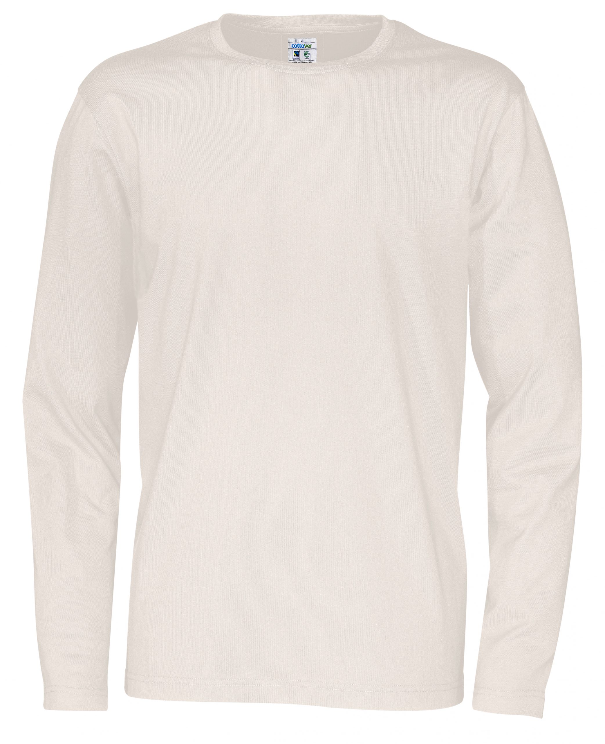 Cottover Cottover T-paita pitkähihainen L.valkoinen