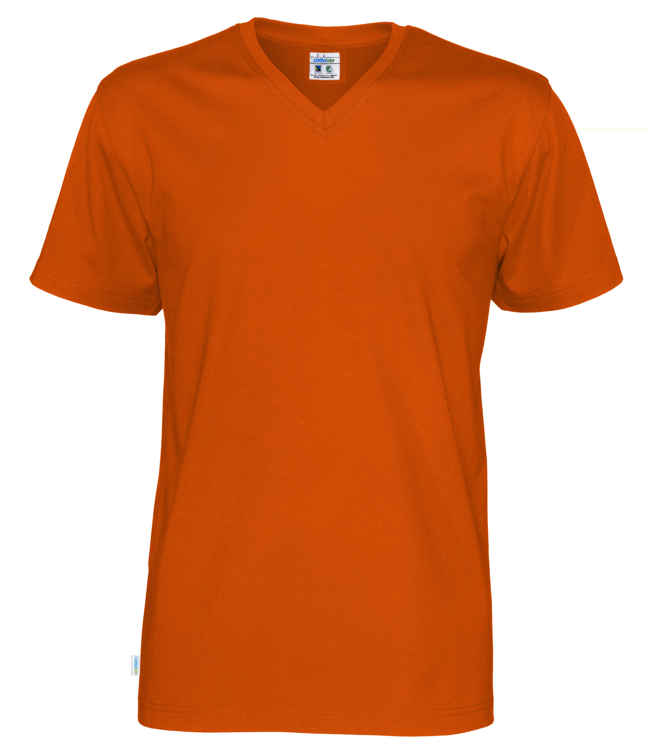 Cottover Cottover T-paita v-aukko Oranssi