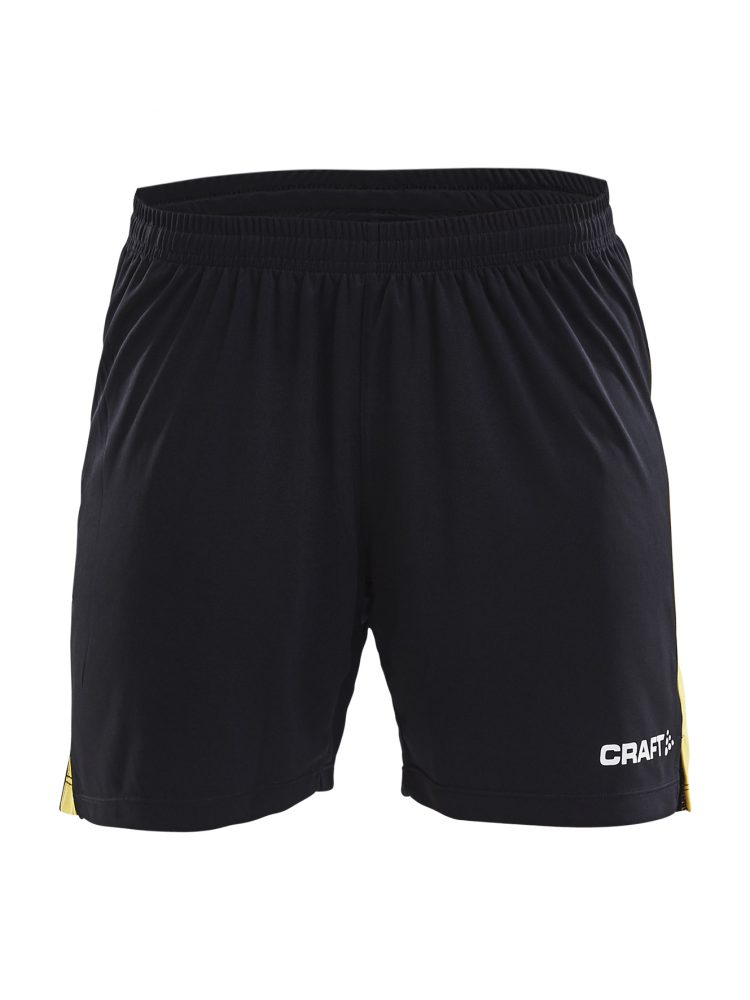 Craft PROGRESS Short Contrast WMN BLACK/SWEDEN YELLOW