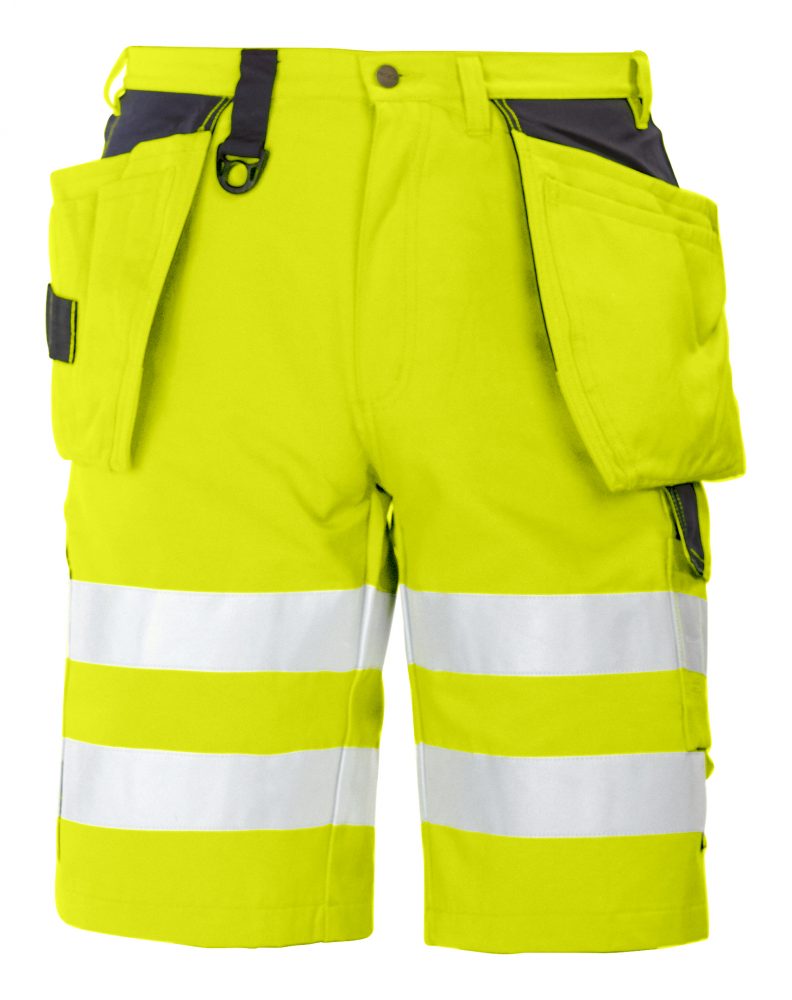 Projob 6503 SHORTSIT EN471 LUOKKA 2 keltainen/ musta