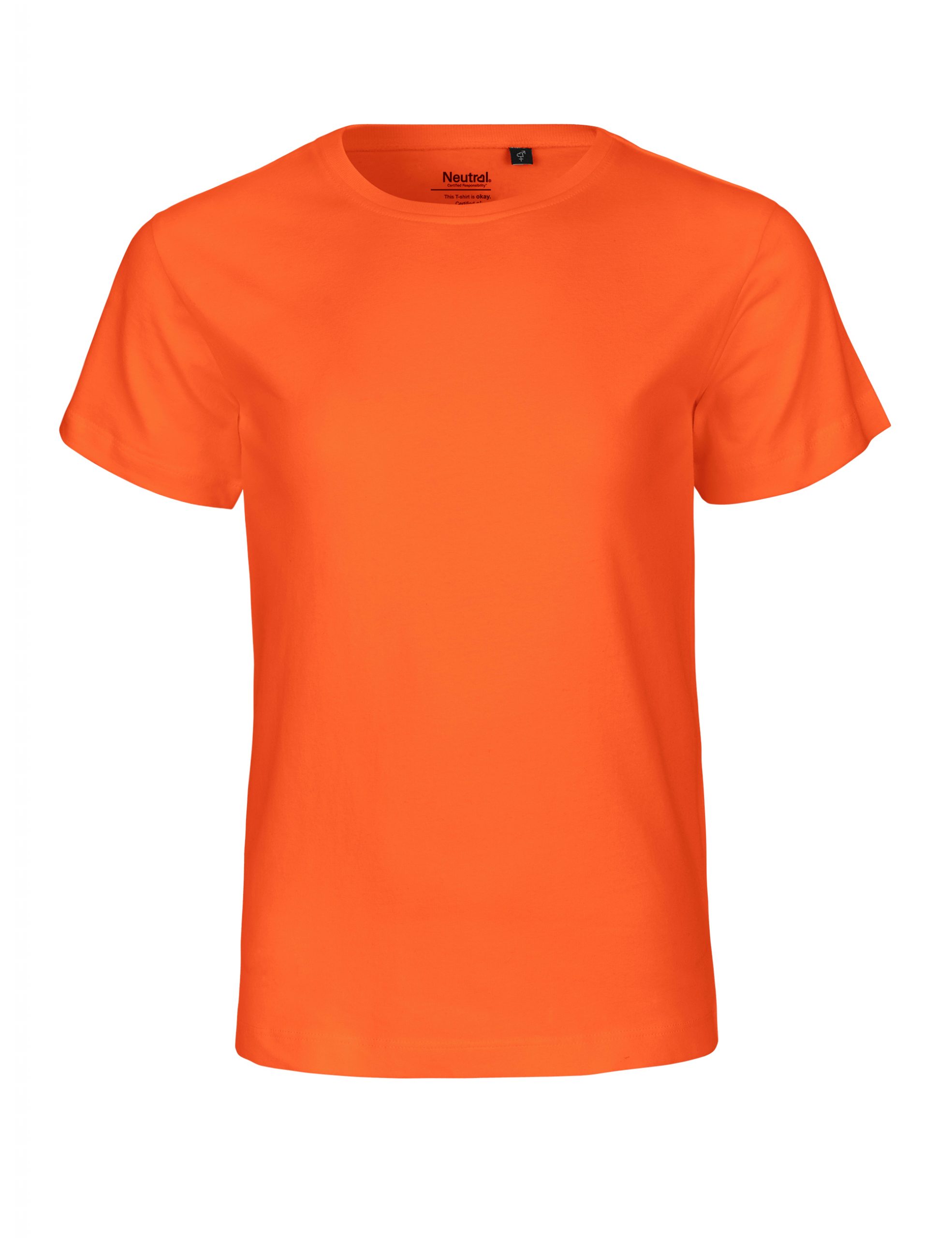 Neutral Kids T-shirt Orange