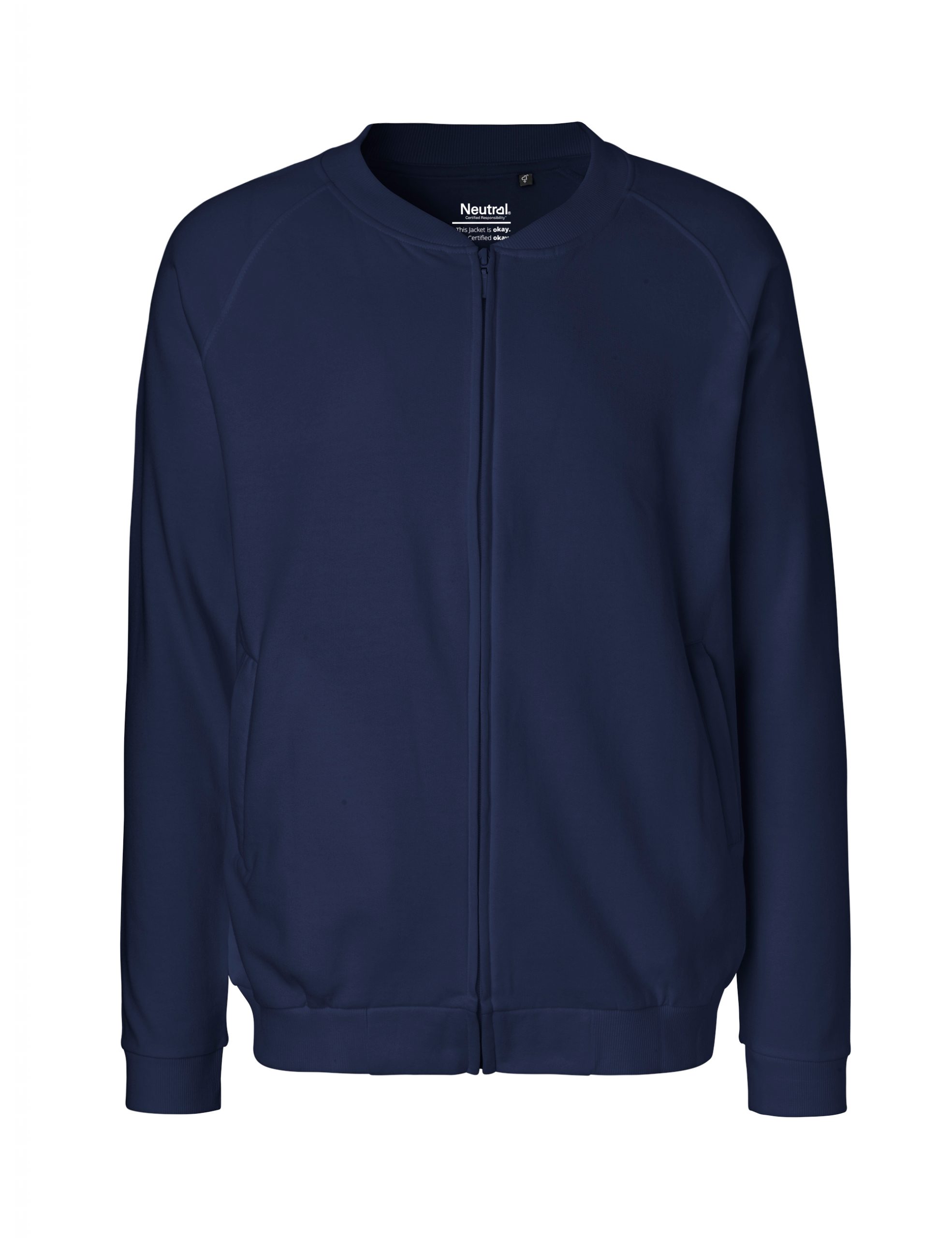 Neutral Unisex Jacket w. Zip Navy