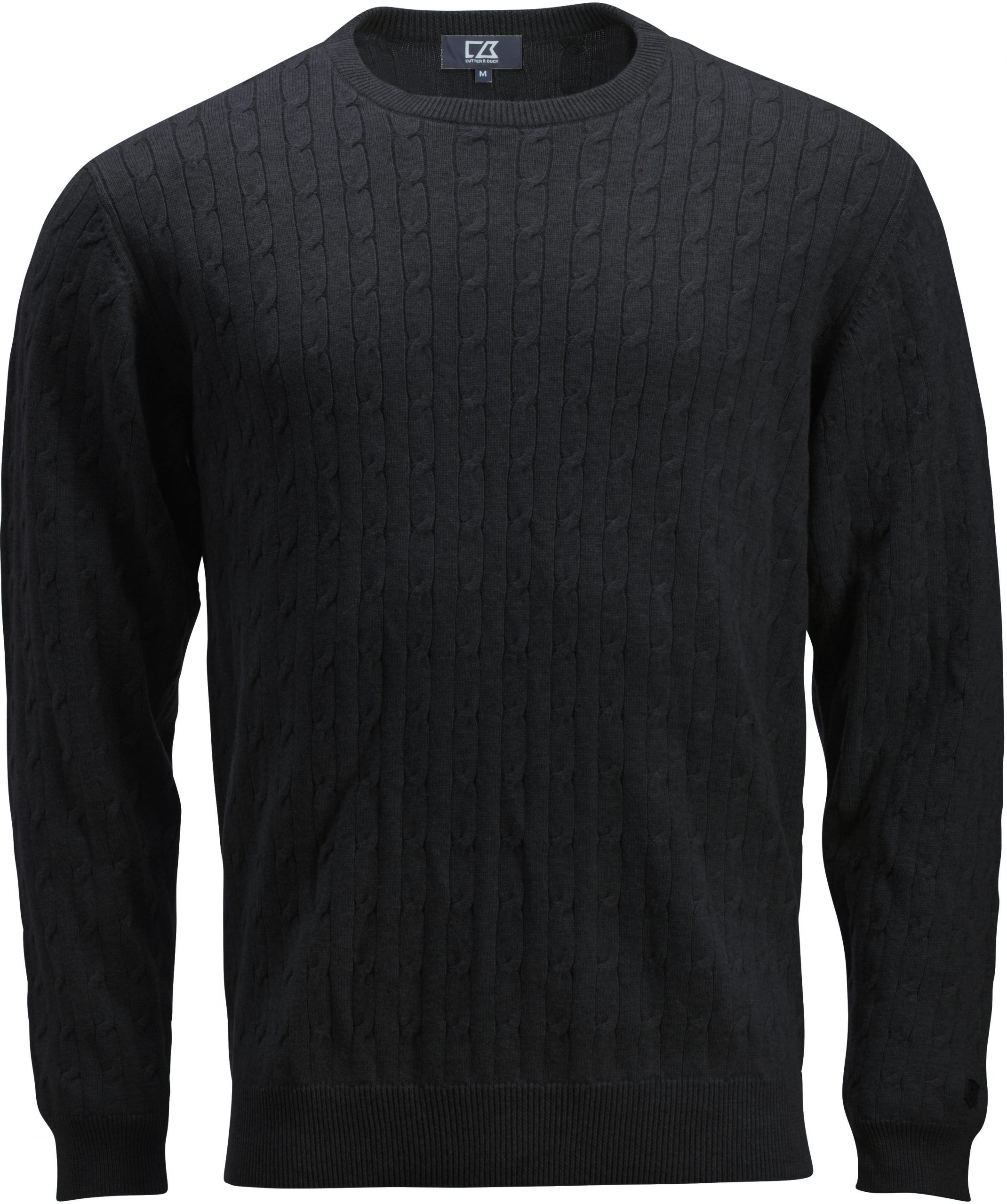 Cutterandbuck Blakely Knitted Sweater Men's Musta