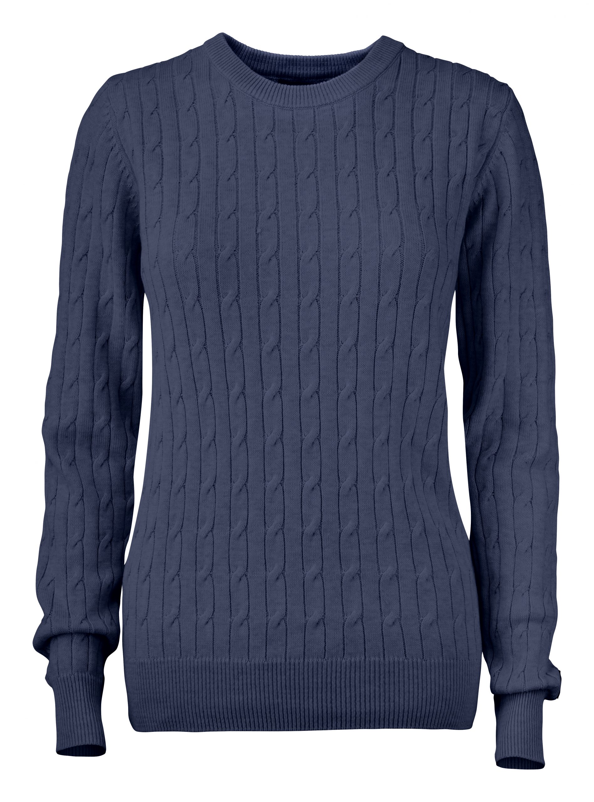 Cutterandbuck Blakely Knitted Sweater Ladies' Navy Melange