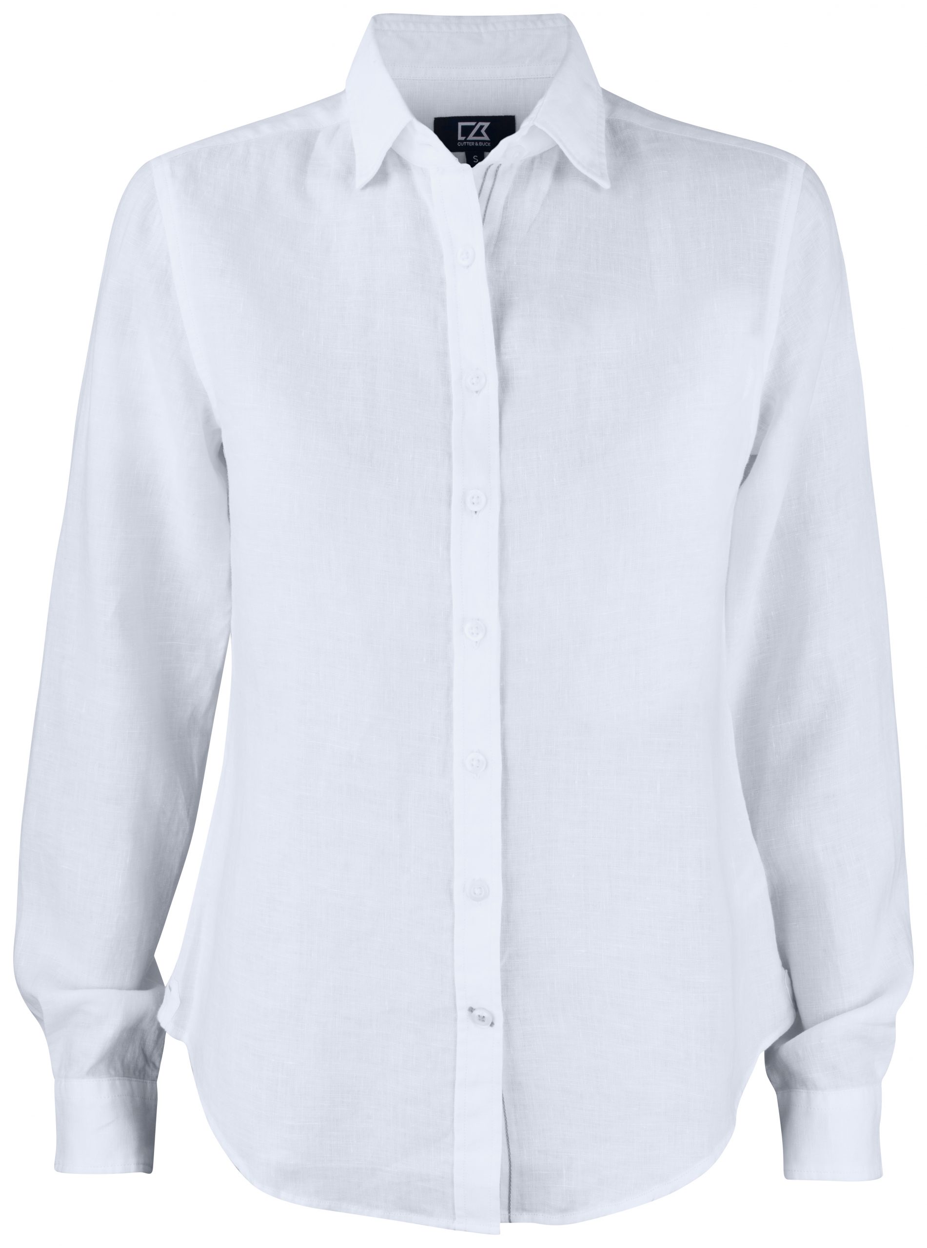 Cutterandbuck Summerland Linen Shirt Ladies White