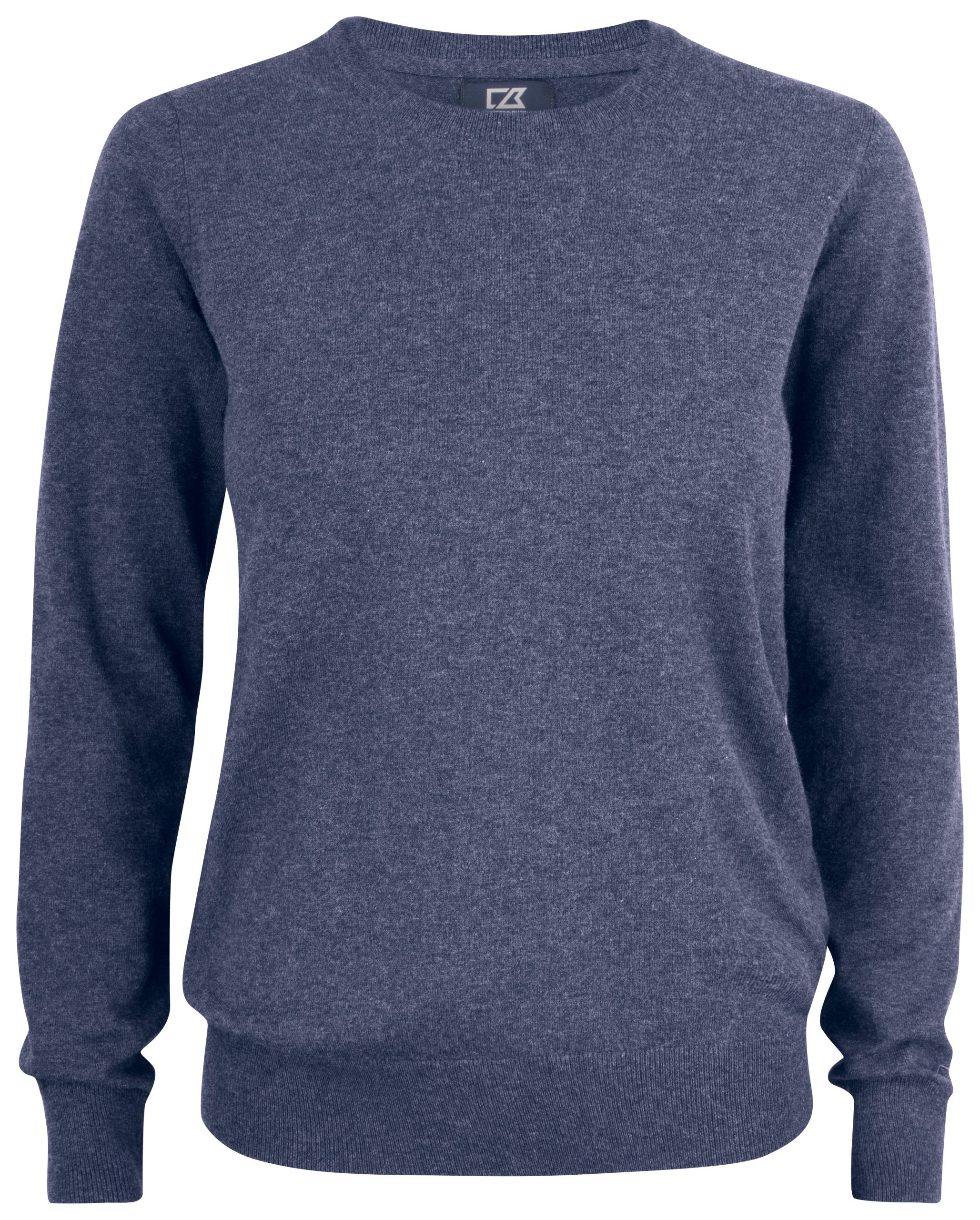 Cutterandbuck Oakville Crewneck naisten neulepusero Navy Melange