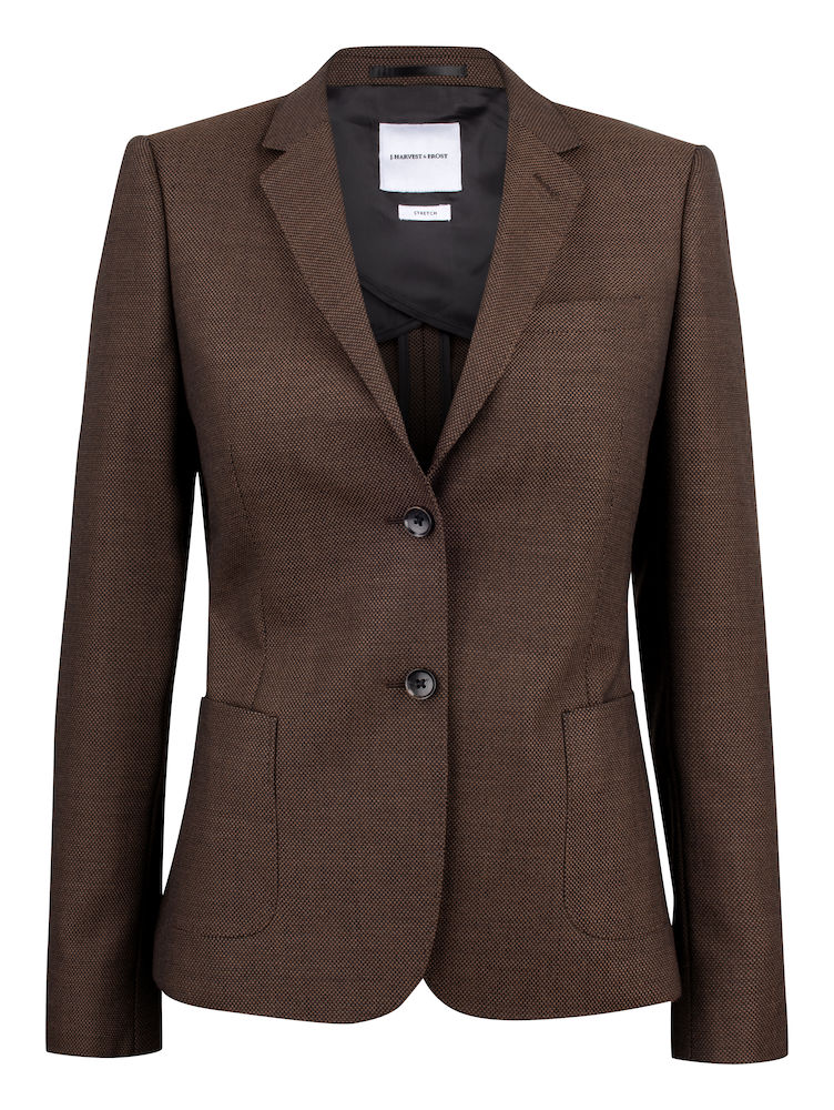 HarvestFrost Club Blazer 30 Woman meleerattu ruskea