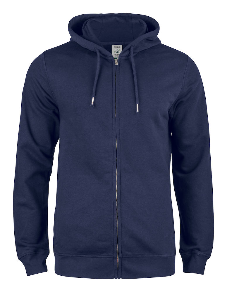 Clique Premium OC Hoody Full Zip huppari tumman sininen