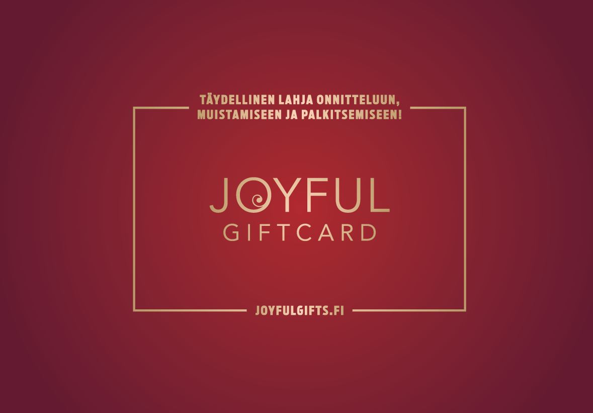 Yrityslahjakortti Joyful giftcard