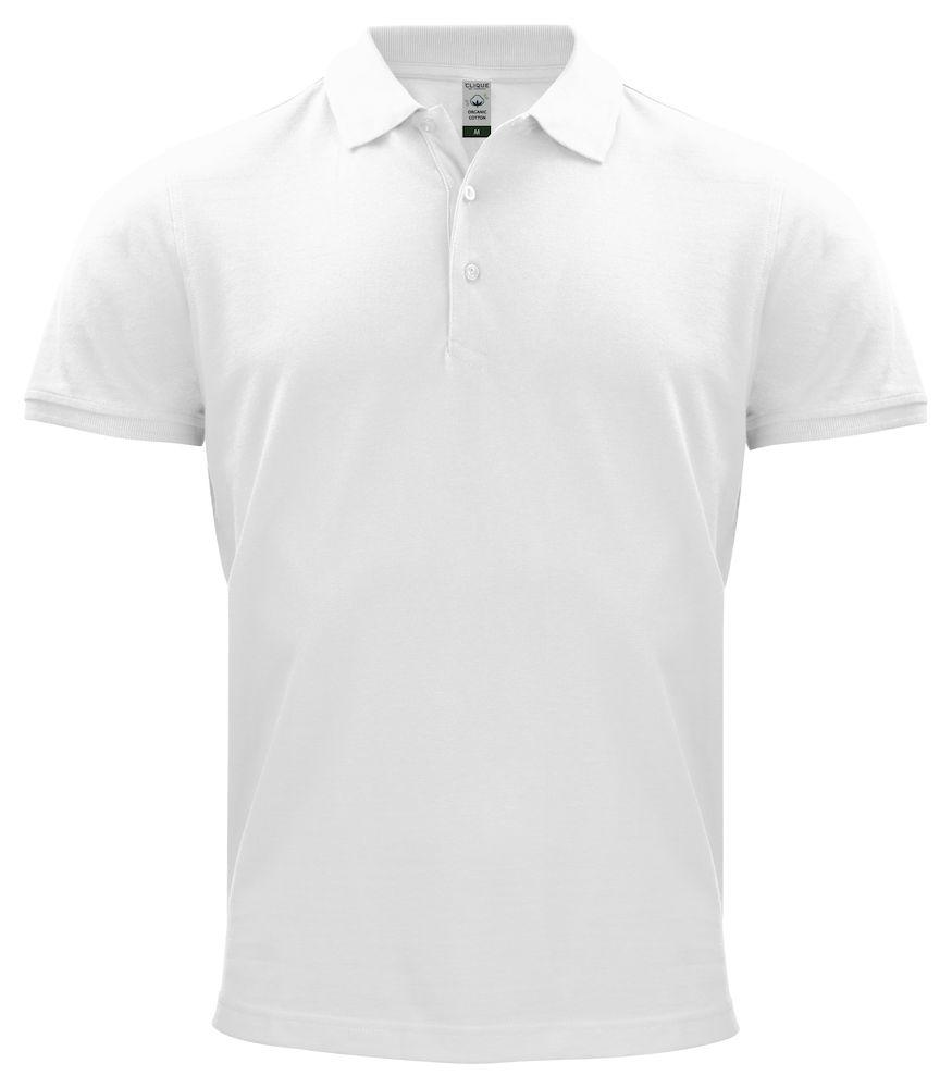 Clique Classic OC Polo White