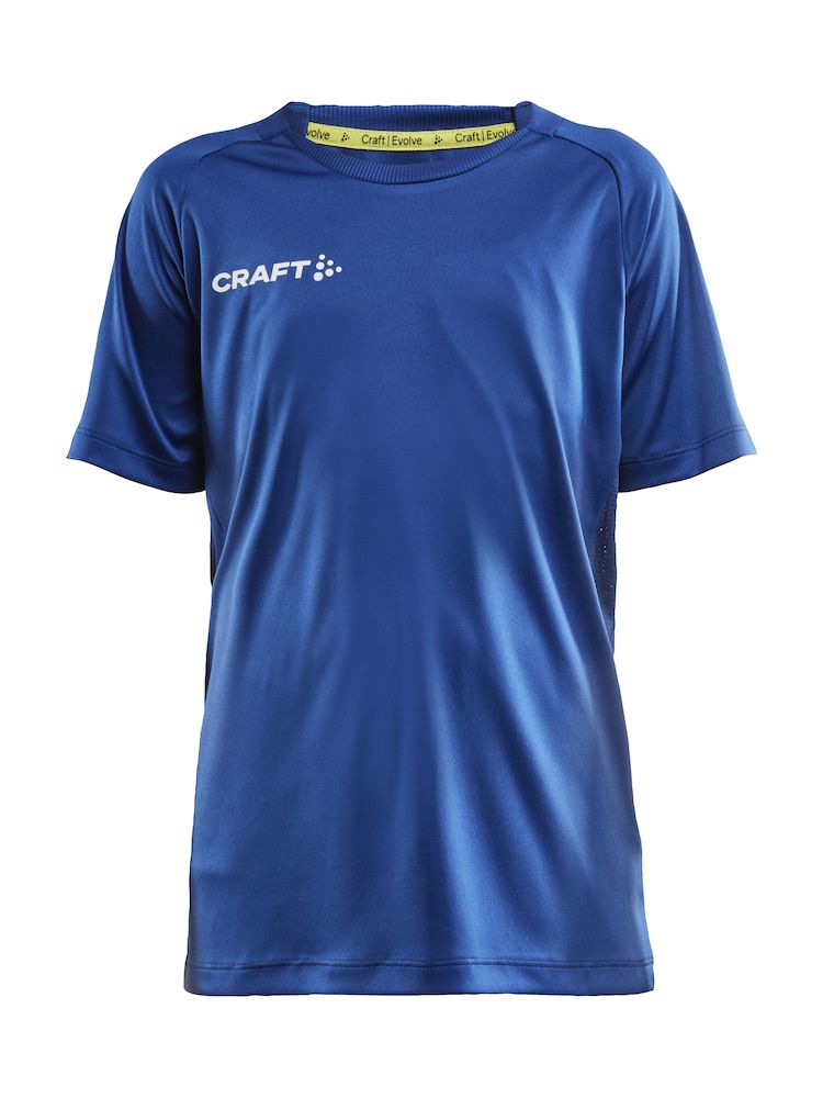 Craft Evolve Tee JR Club Cobolt