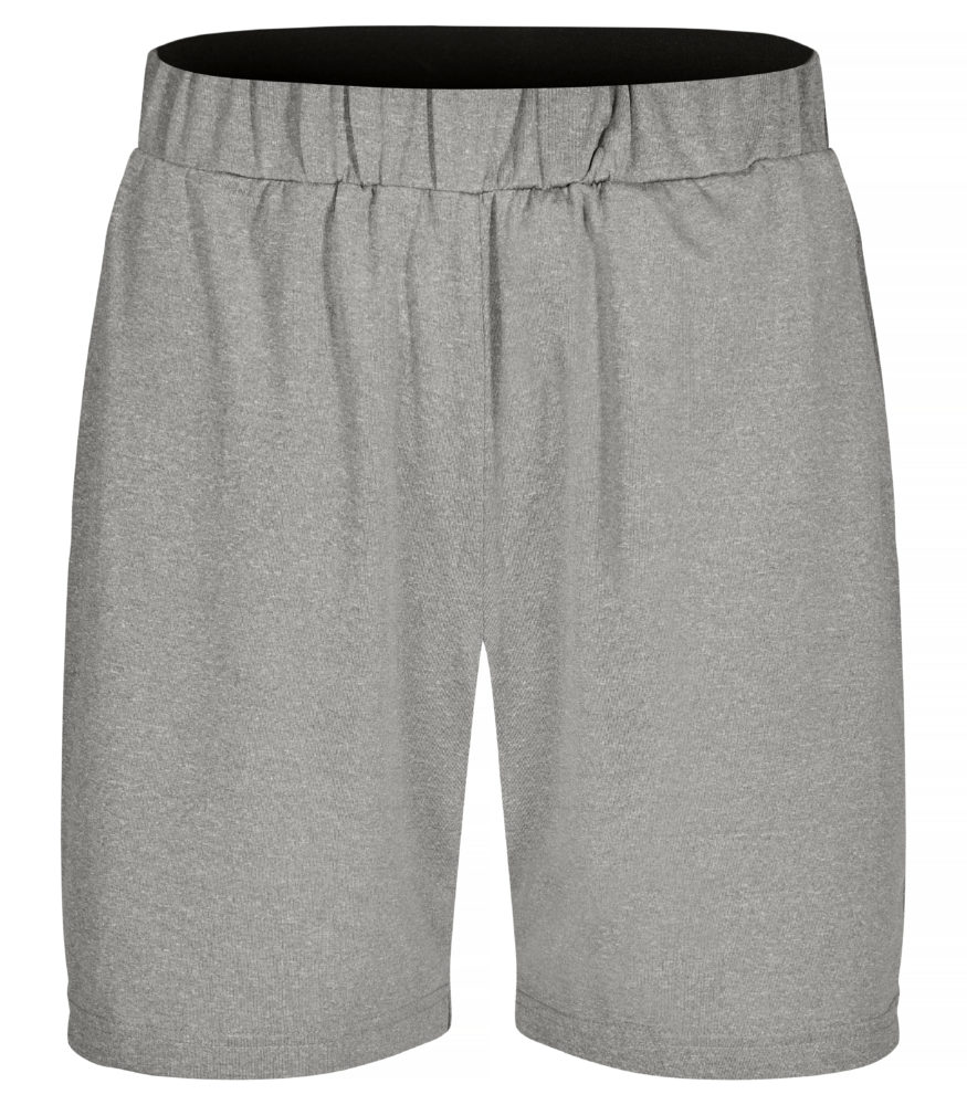 Clique Basic Active Shorts Grey Melange