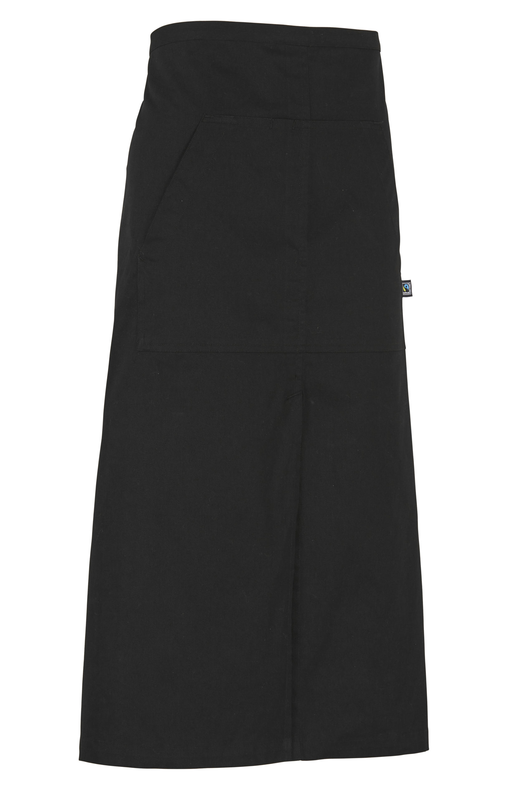 Cottover Waist Apron Long Musta