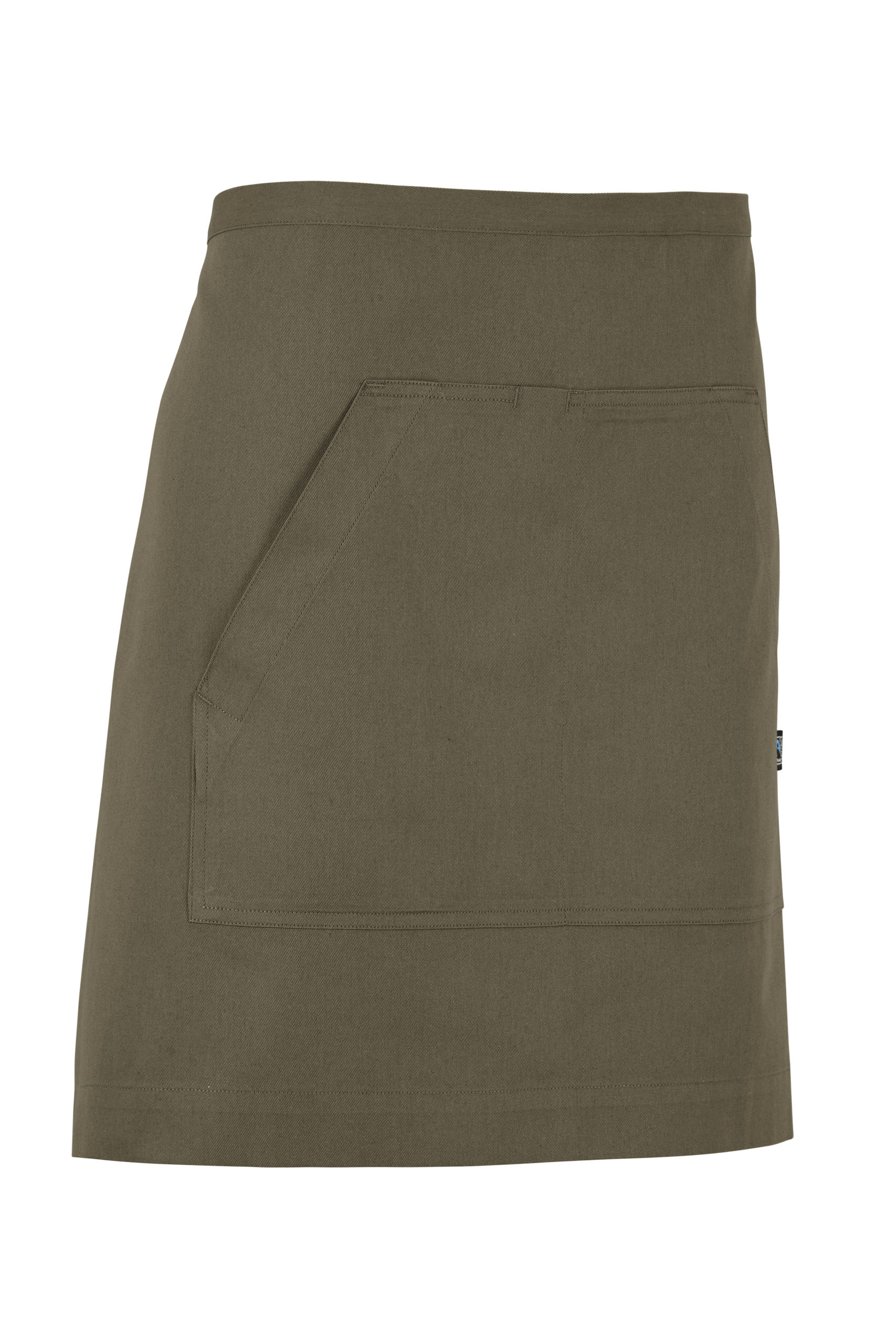 Cottover Waist Apron Short Dark olive