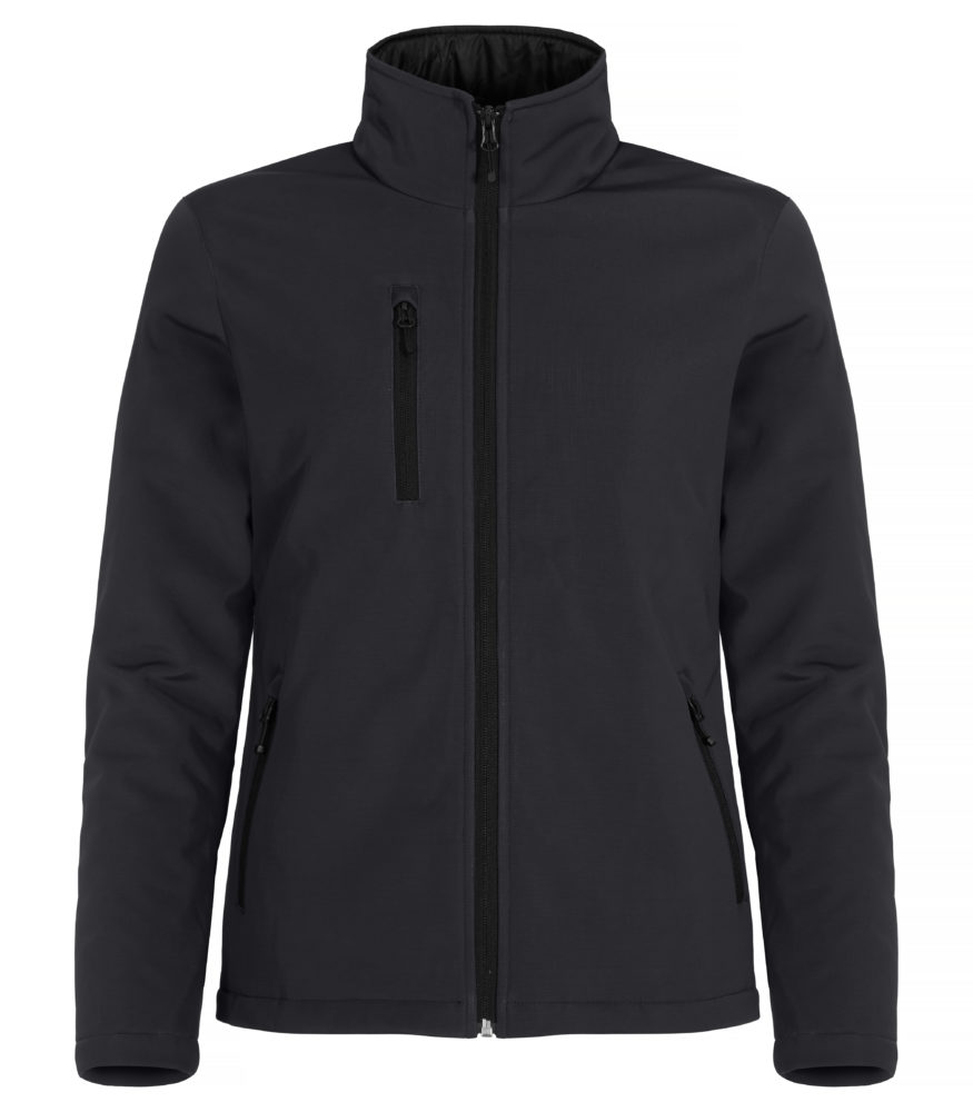 Clique Padded Softshell Lady Black