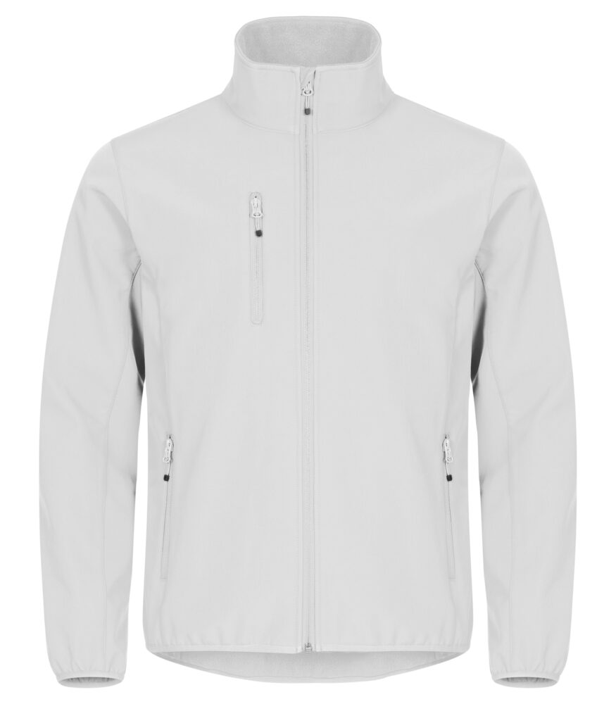 Clique Classic Softshell Jacket Valkoinen