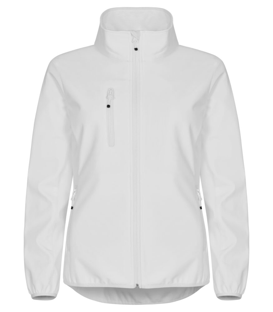 Clique Classic Softshell Jacket Women Valkoinen