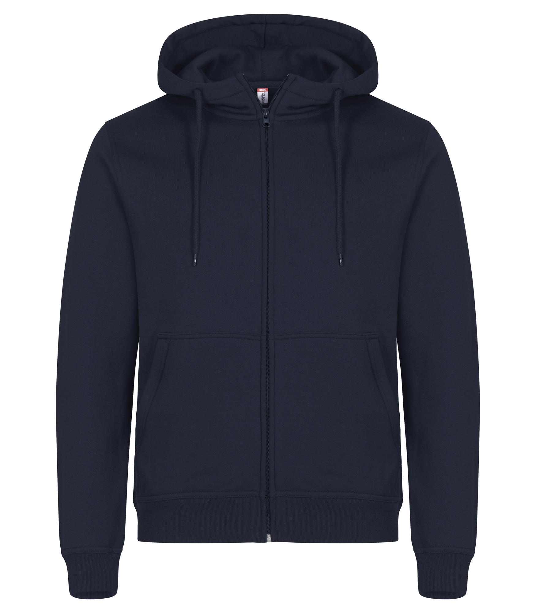 Clique Miami Hoody Full Zip Metallinharmaa