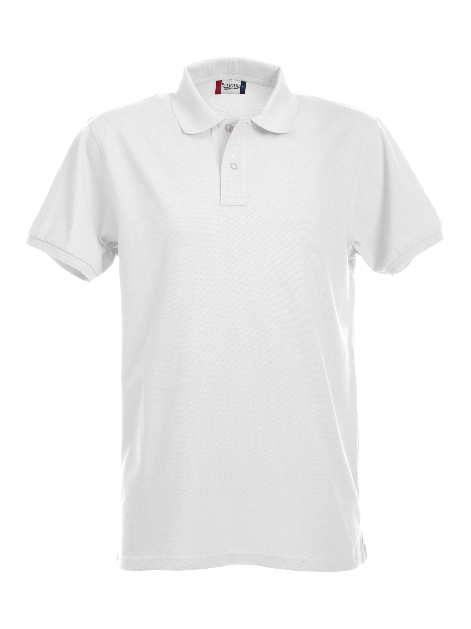 Clique Stretch Premium Polo valkoinen