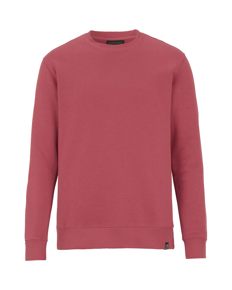 Key Crew Neck Unisex Cottover Key Crew Neck Unisex Dusty Red