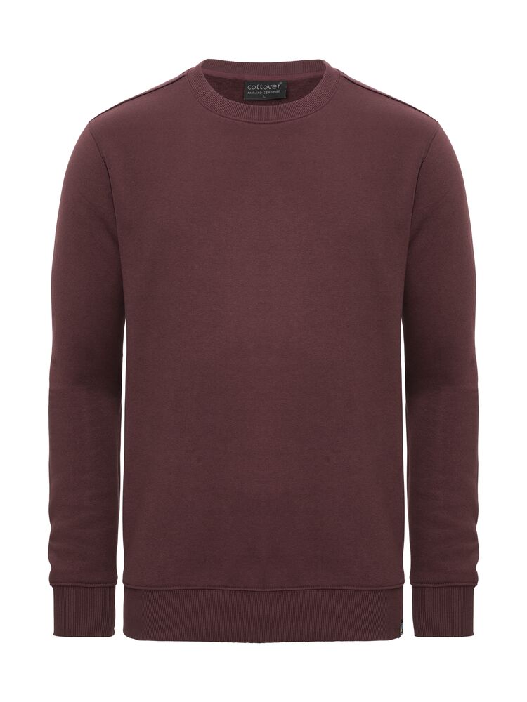 Key Crew Neck Unisex Cottover Key Crew Neck Unisex Burgundy