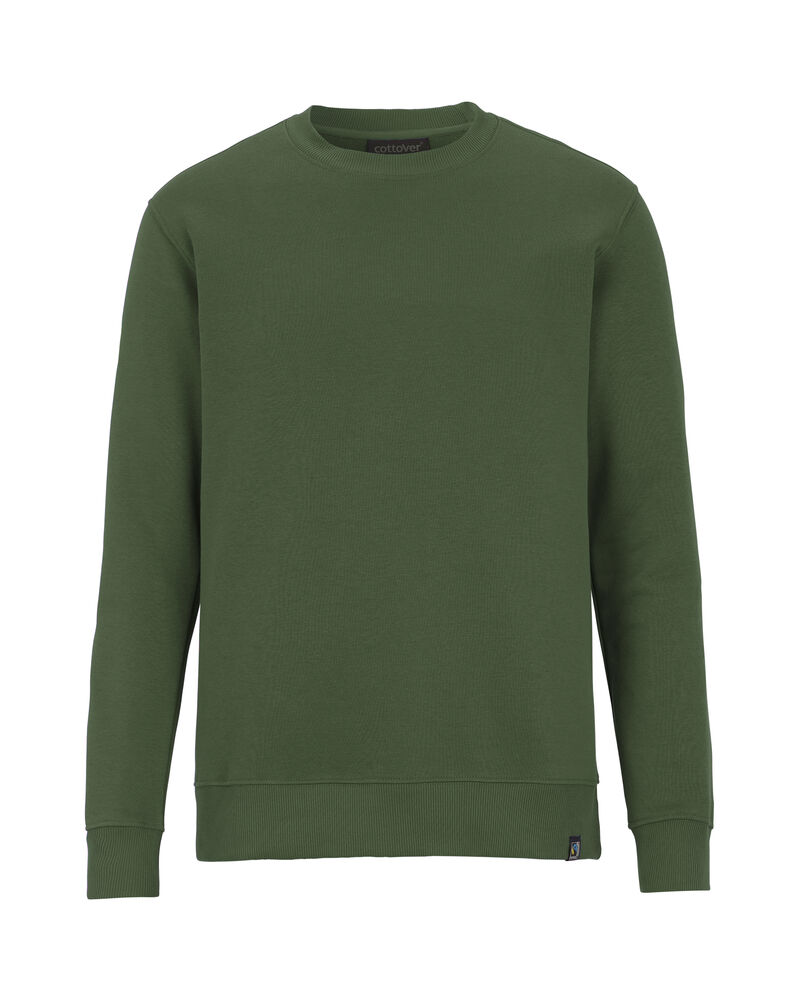 Key Crew Neck Unisex Cottover Key Crew Neck Unisex DK Green