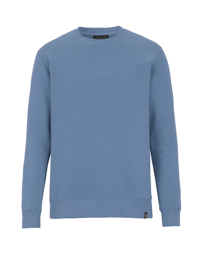 Key Crew Neck Unisex Cottover Key Crew Neck Unisex Dusty Blue