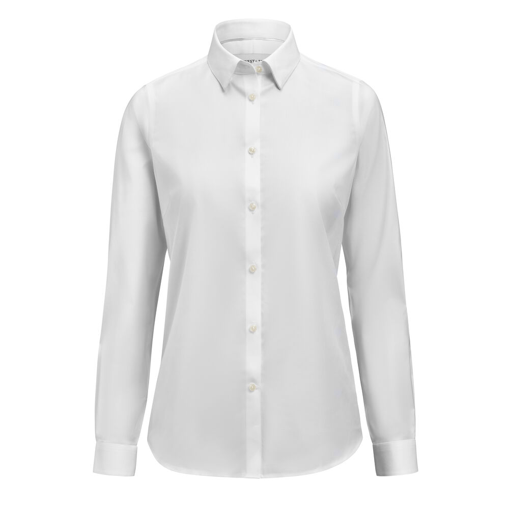 J. Harvest & Frost GB02 Twill Stretch Woman Contemporary Valkoinen