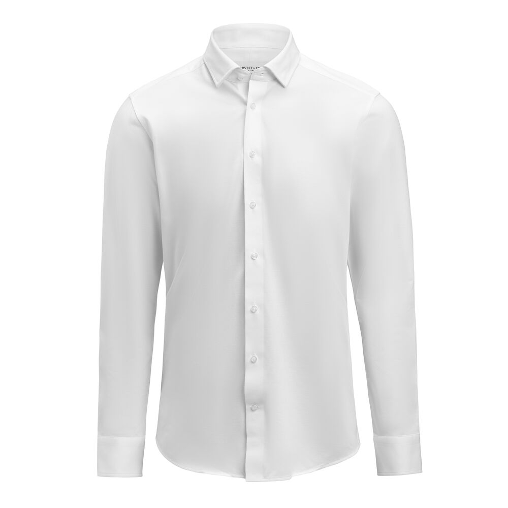 J. Harvest & Frost YB57 King Knit Slim Valkoinen