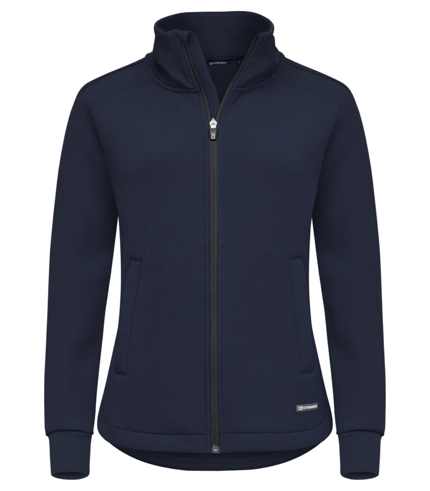 Cutter & Buck Pemberton Cardigan Full Zip Women Tummansininen