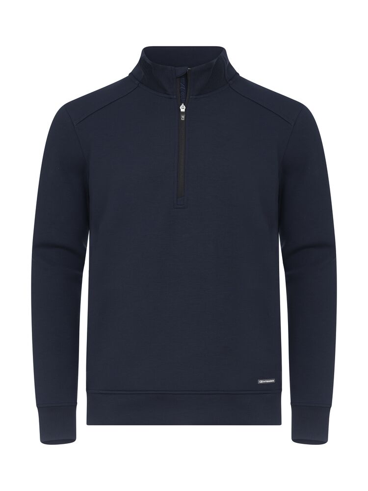 Cutter & Buck Pemberton Half Zip Men Tummansininen