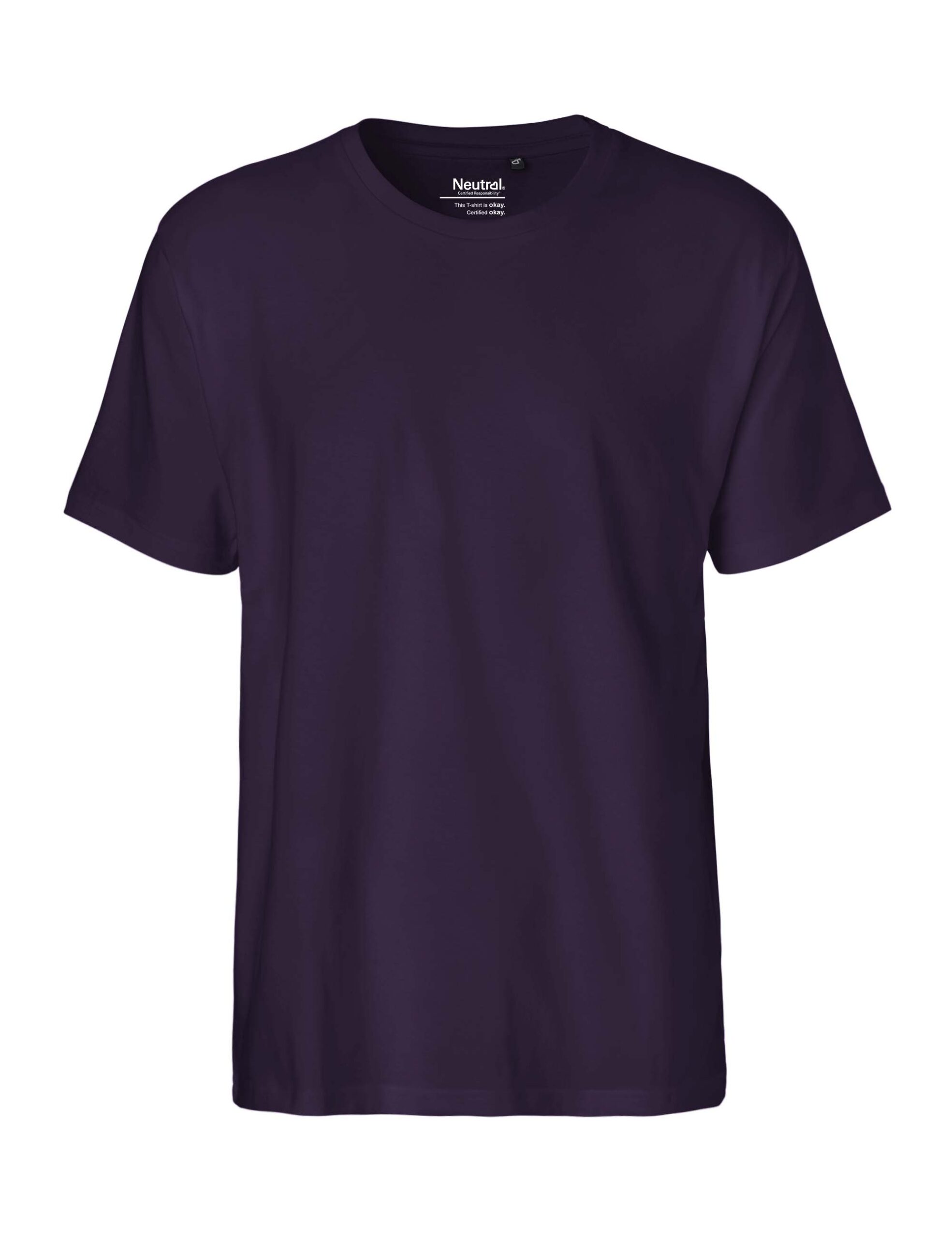 Mens Classic T-shirt Neutral Mens Classic T-shirt Purple